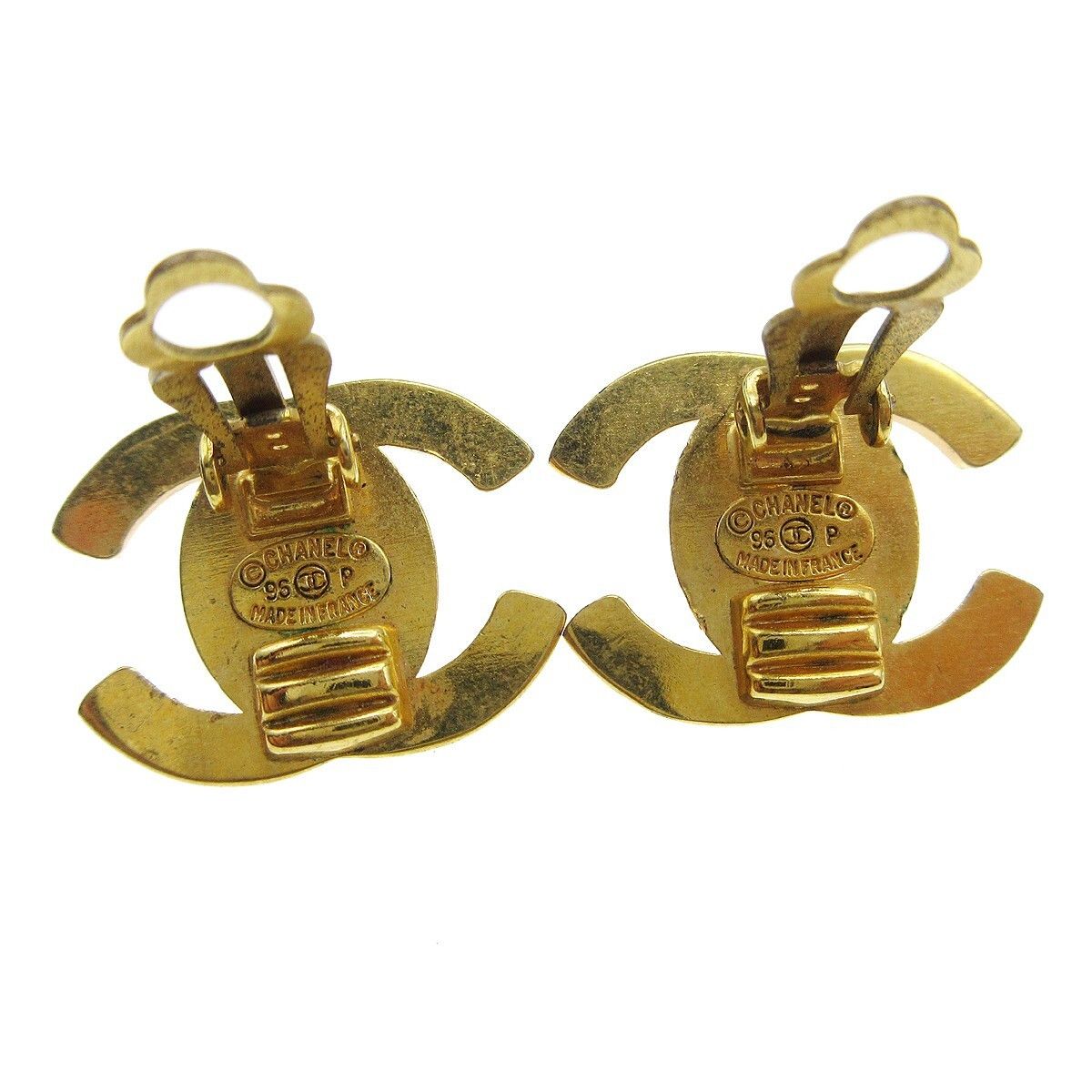 Chanel Chanel CC Turnlock Clip-On Earrings Metal Size ONE SIZE - 5 Thumbnail