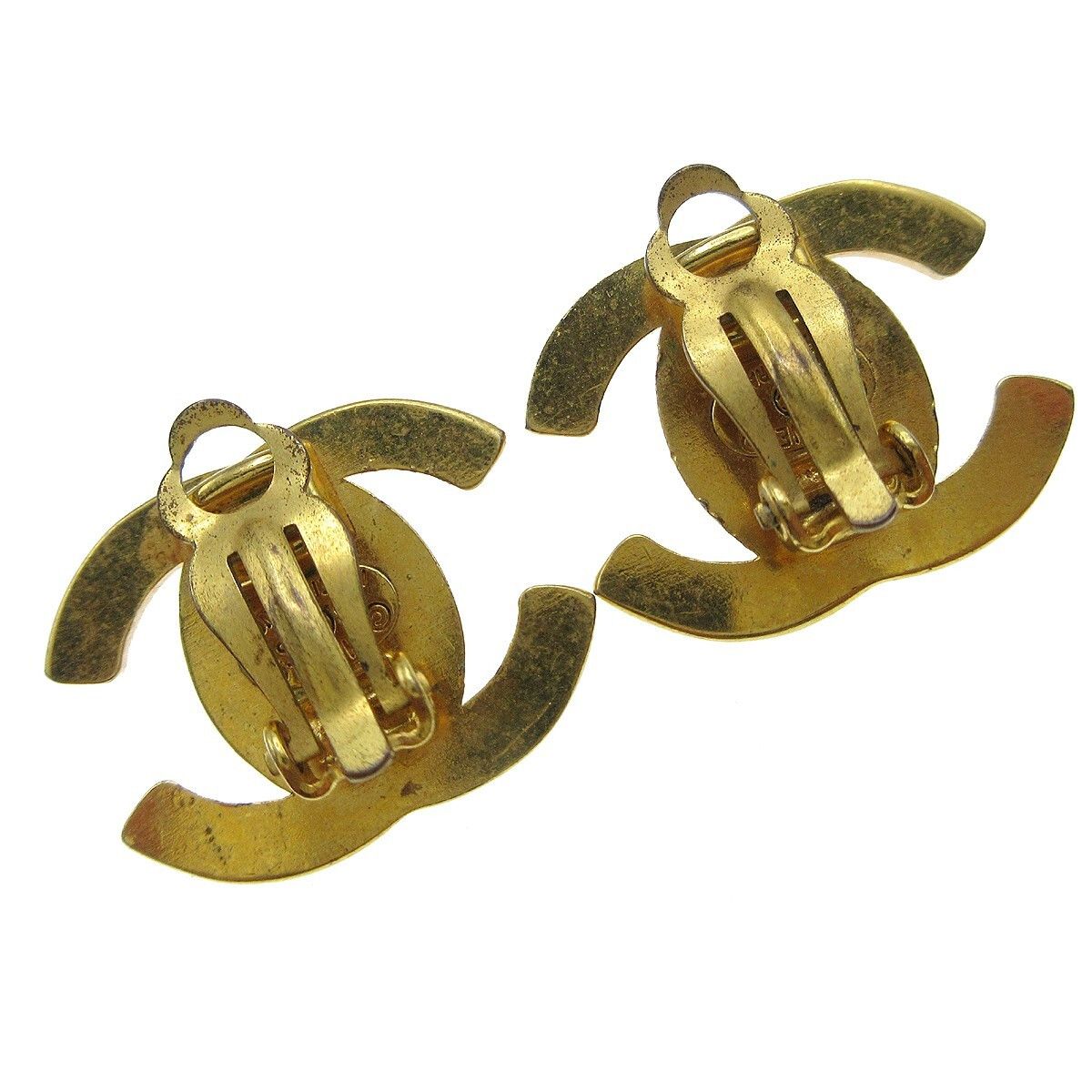 Chanel Chanel CC Turnlock Clip-On Earrings Metal Size ONE SIZE - 4 Thumbnail