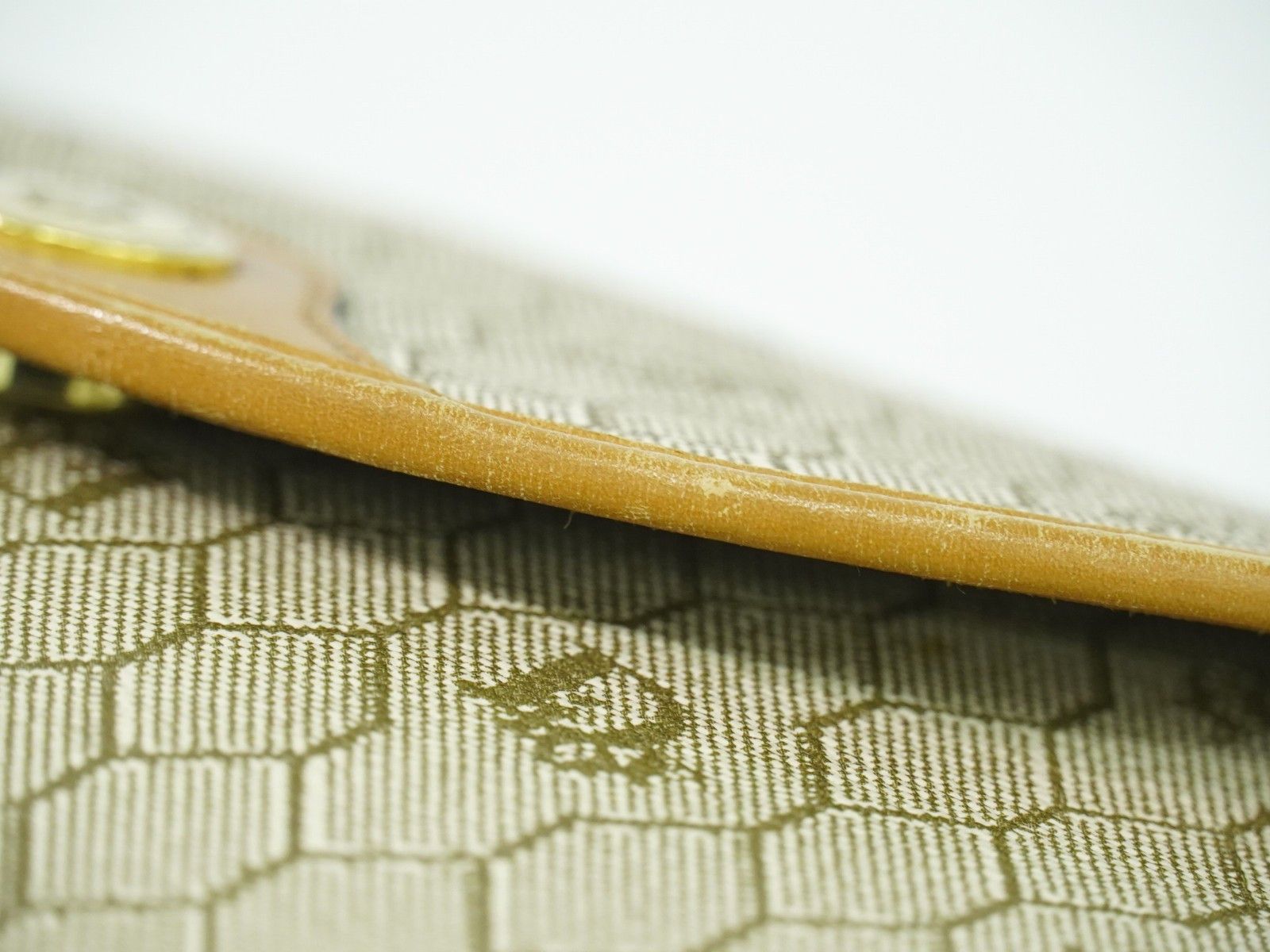 Dior Christian Dior Vintage Honeycomb Shoulder Bag Canvas Size ONE SIZE - 11 Thumbnail