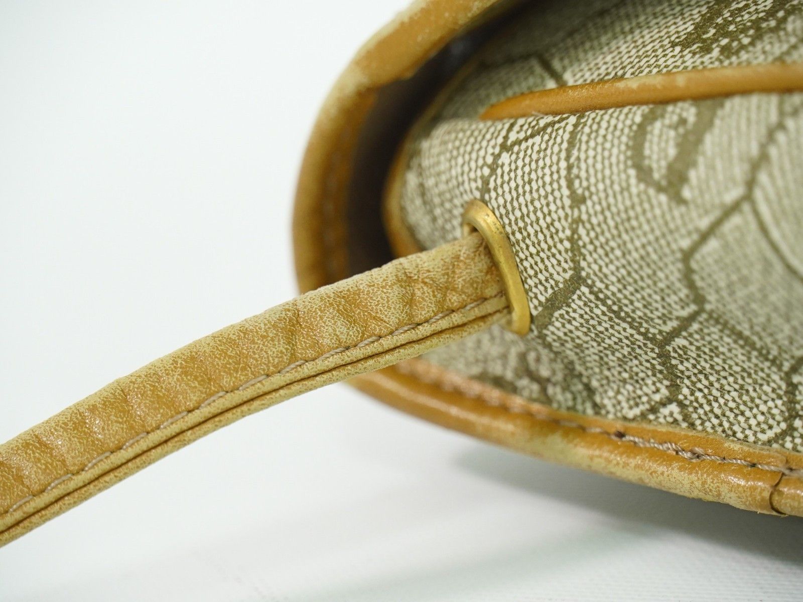 Dior Christian Dior Vintage Honeycomb Shoulder Bag Canvas Size ONE SIZE - 8 Thumbnail