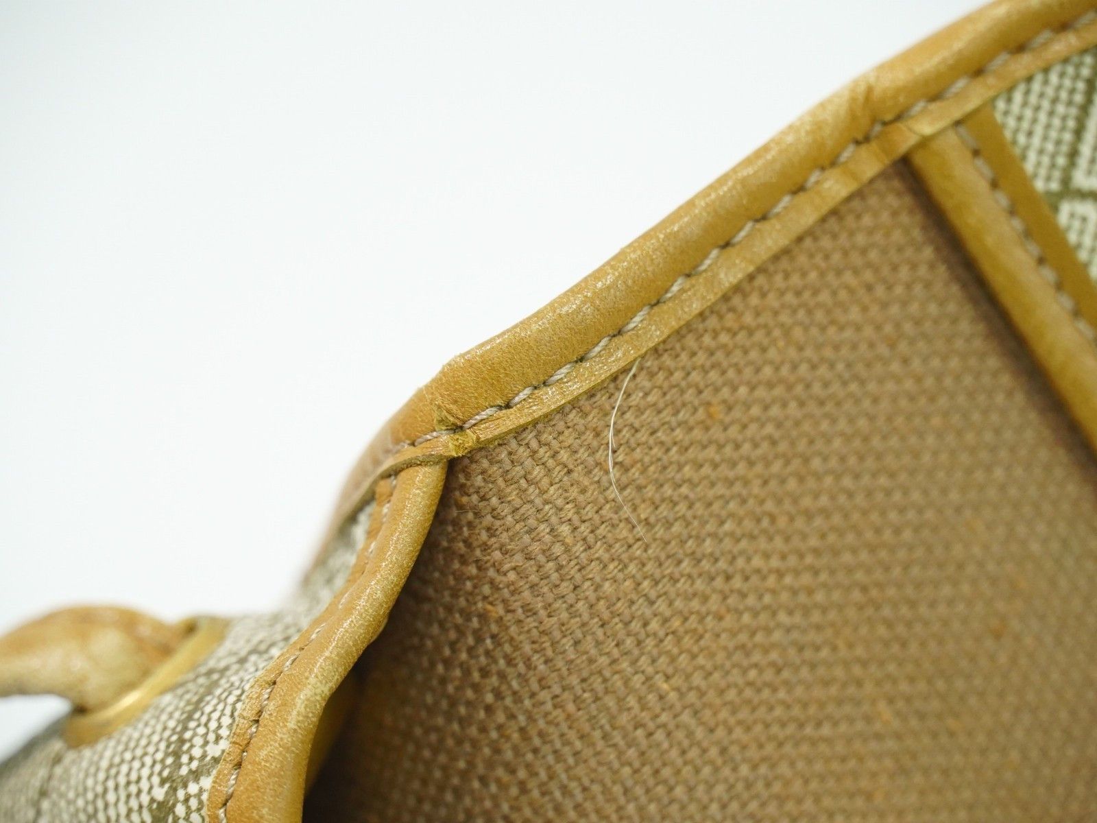 Dior Christian Dior Vintage Honeycomb Shoulder Bag Canvas Size ONE SIZE - 14 Thumbnail