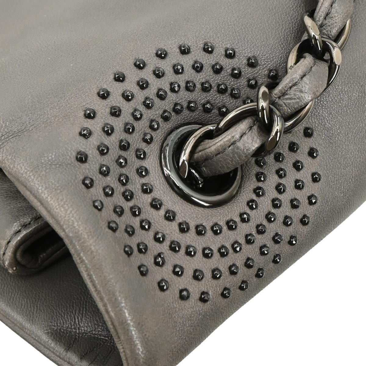 Chanel Chanel Studded CC Flap Bag Lambskin Size ONE SIZE - 8 Thumbnail