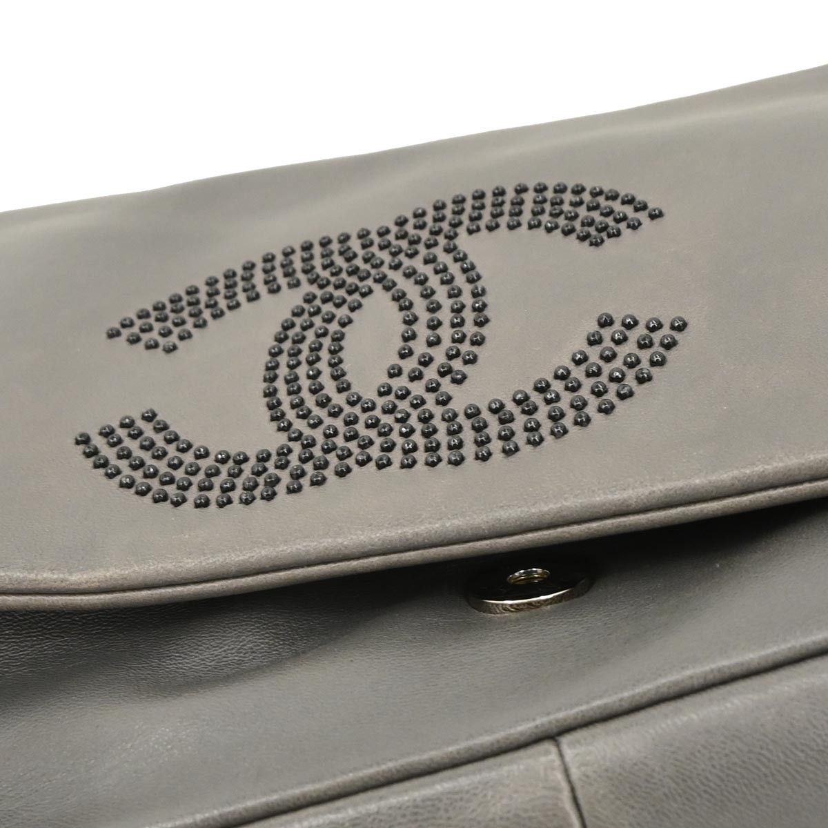 Chanel Chanel Studded CC Flap Bag Lambskin Size ONE SIZE - 7 Thumbnail
