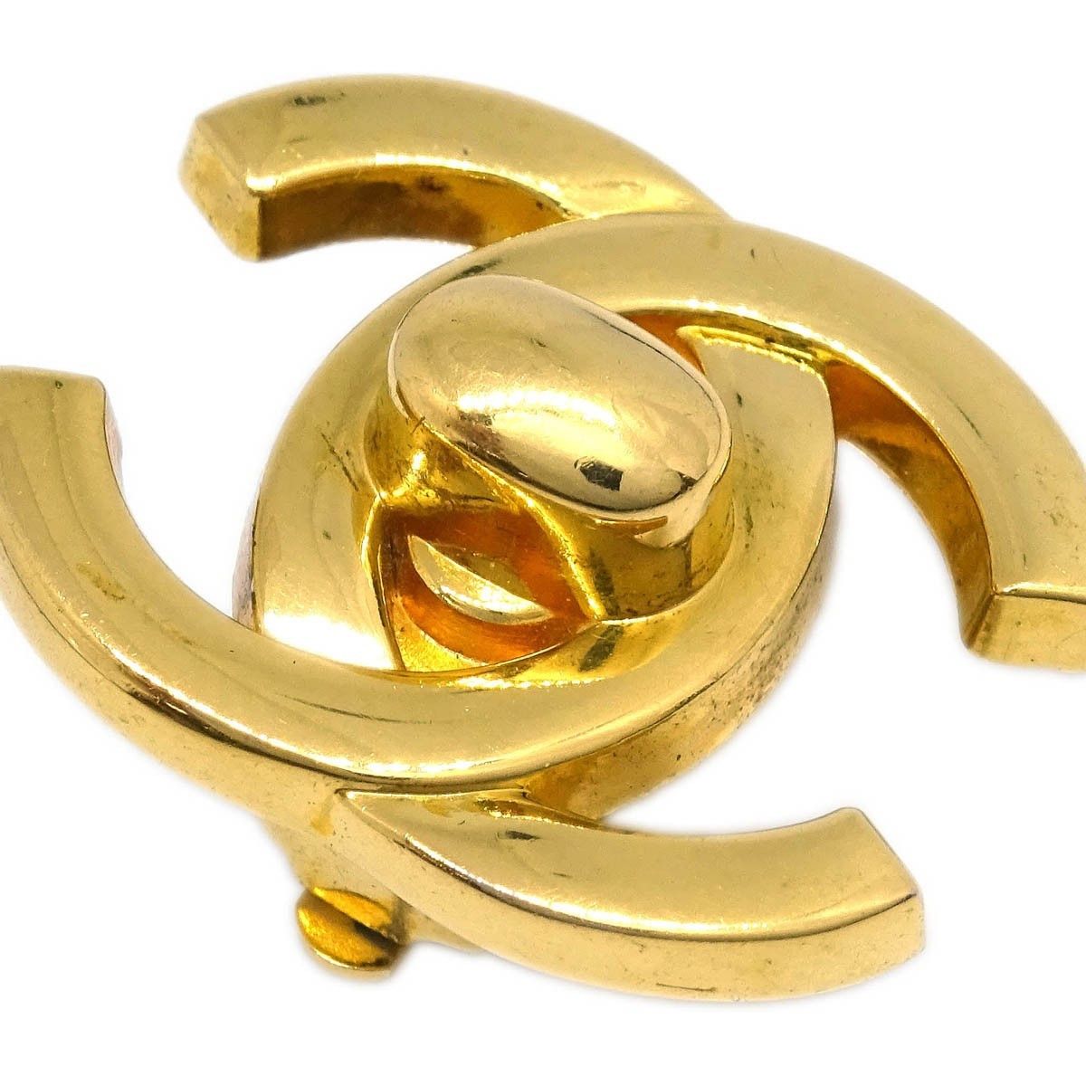 Chanel Chanel CC Turnlock Clip-On Metal Size ONE SIZE - 2 Thumbnail