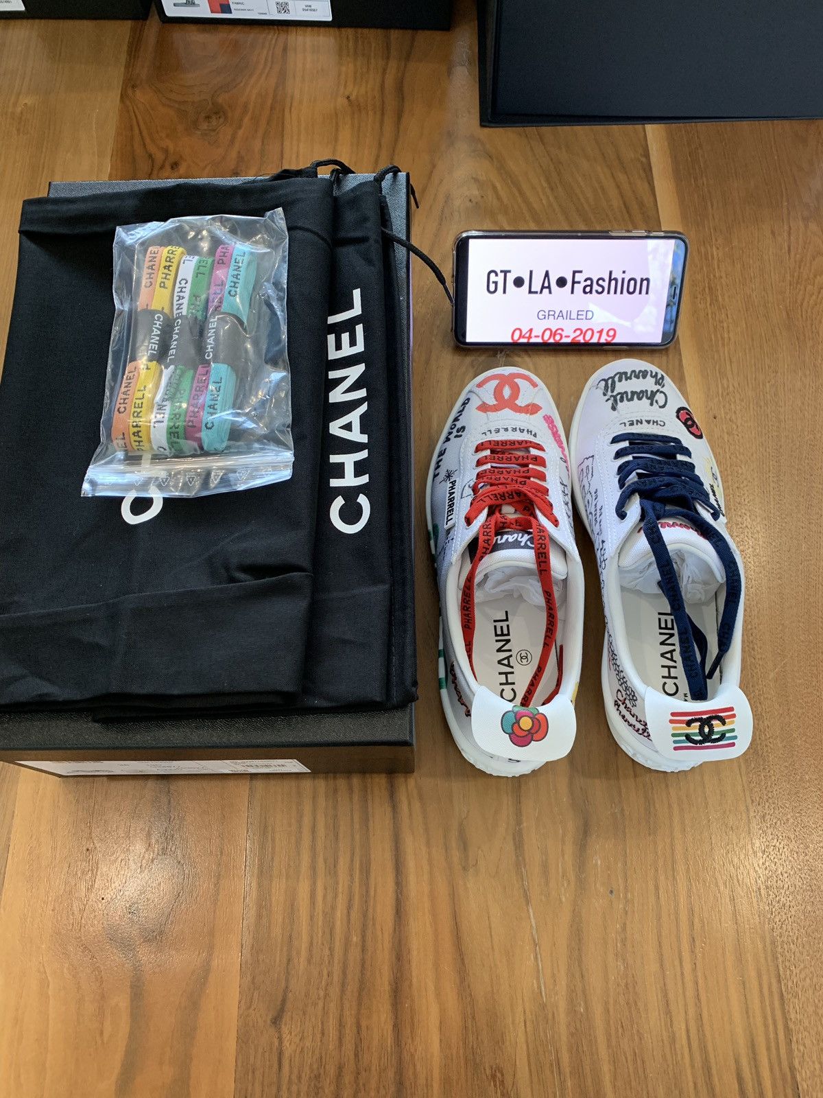 Chanel pharrell shoes 2019 online