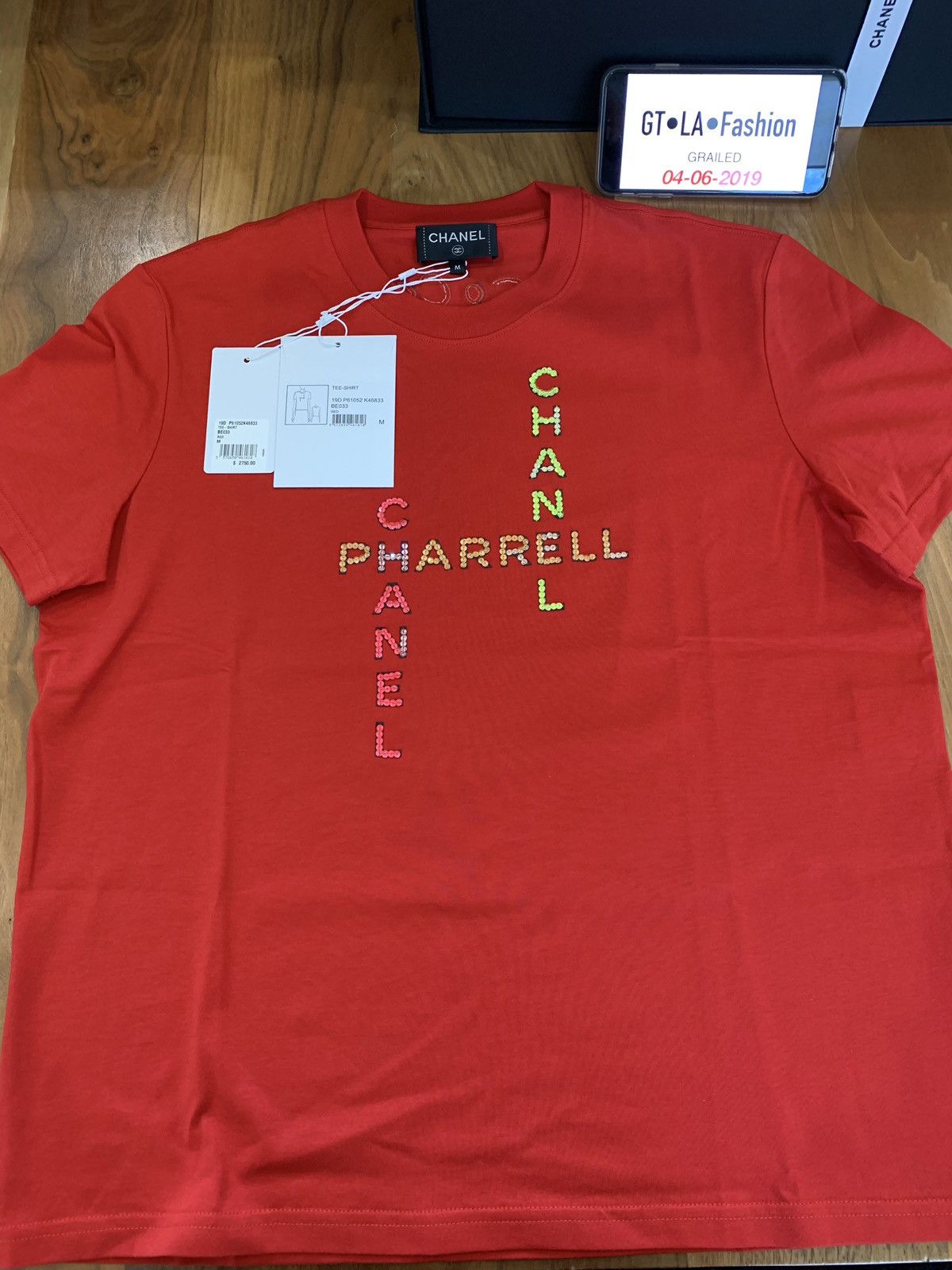 Chanel pharrell 2024 shirt price