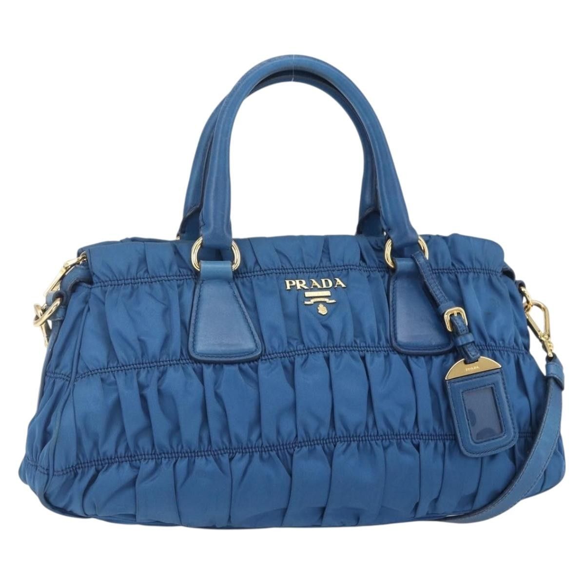 Prada Prada Gaufre Convertible Satchel Tessuto Size ONE SIZE - 18 Thumbnail