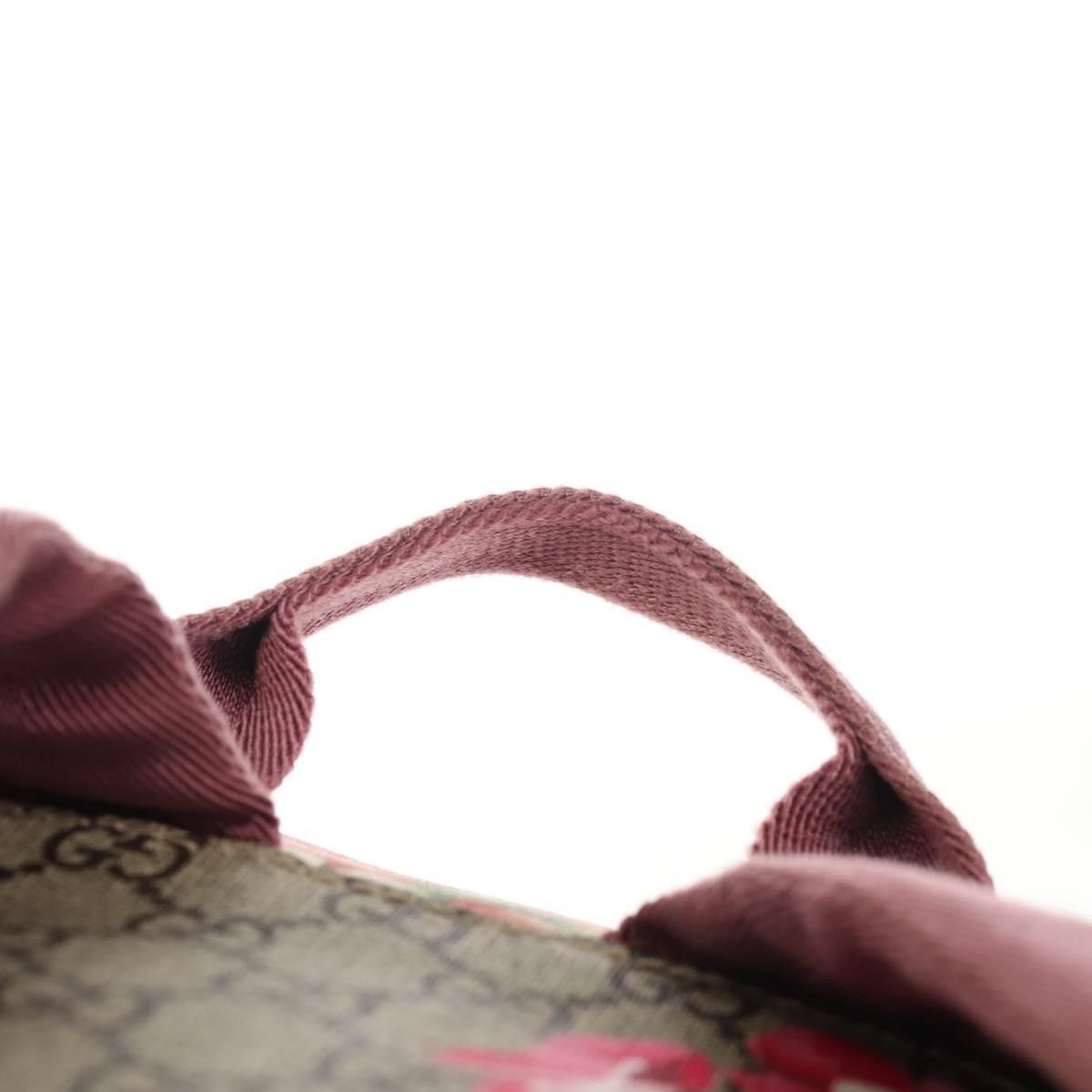 Gucci Gucci Buckle Backpack Blooms Print GG Coated Canvas Size ONE SIZE - 7 Thumbnail