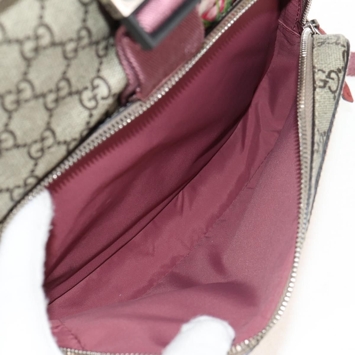 Gucci Gucci Buckle Backpack Blooms Print GG Coated Canvas Size ONE SIZE - 22 Thumbnail