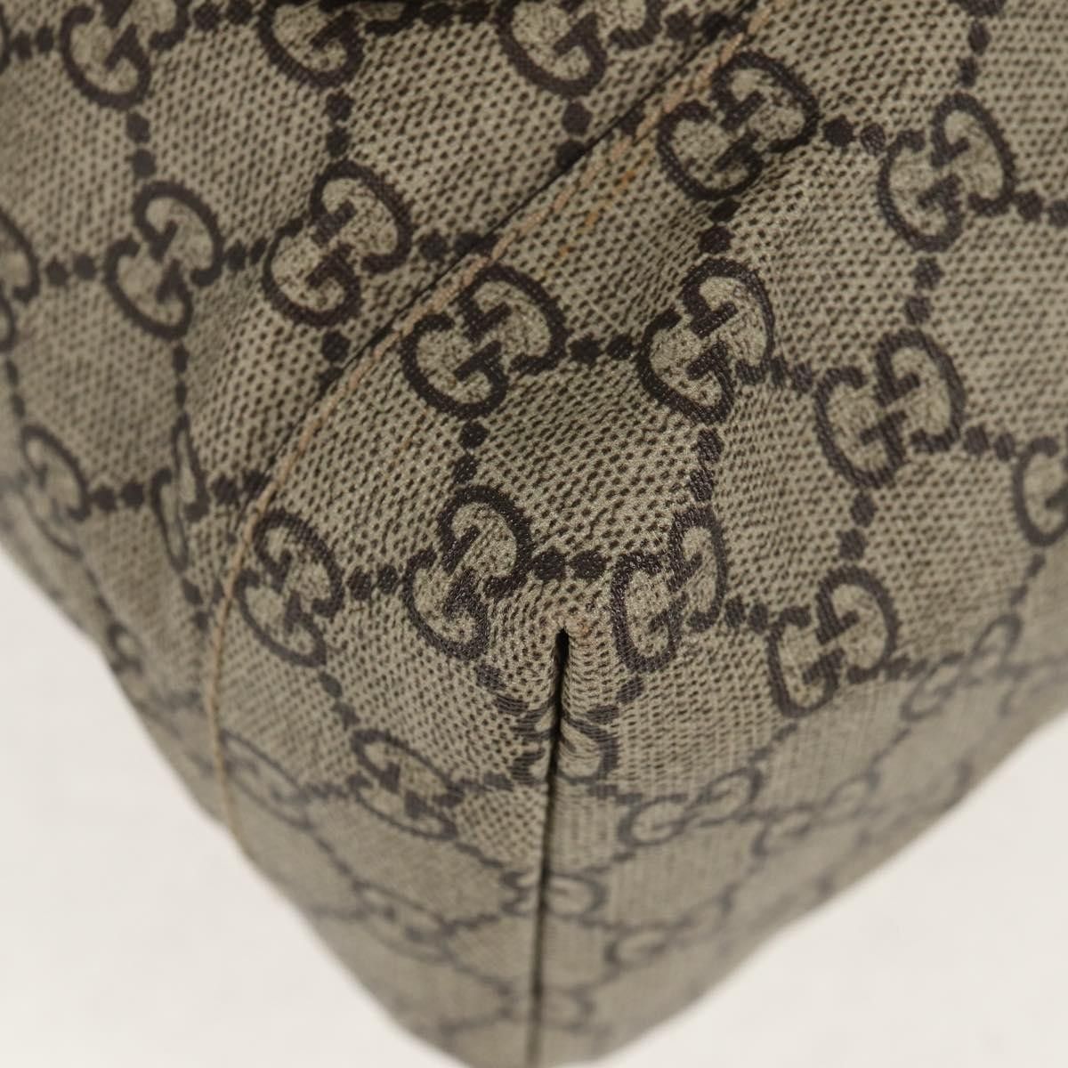 Gucci Gucci Buckle Backpack Blooms Print GG Coated Canvas Size ONE SIZE - 9 Thumbnail