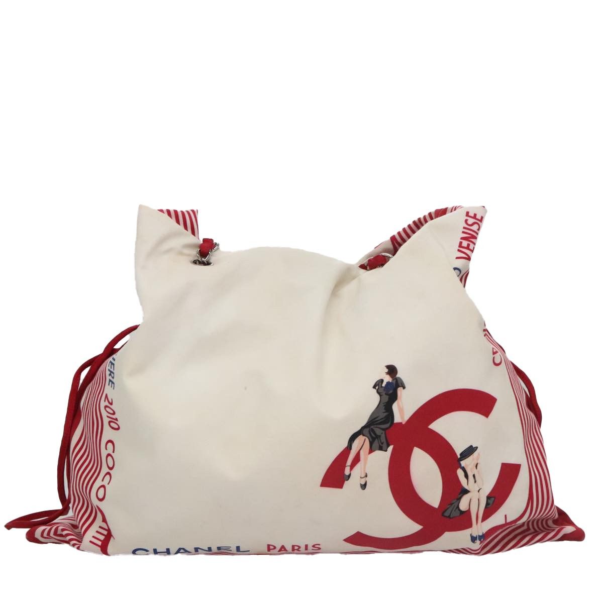 Chanel Chanel Paris-Venice Bon Bon Tote Printed Canvas Size ONE SIZE - 18 Thumbnail