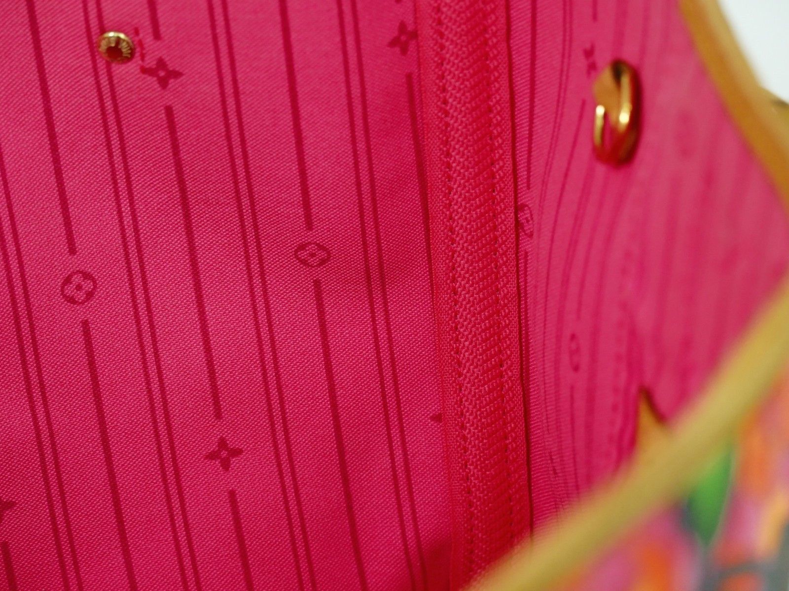 Louis Vuitton Louis Vuitton Neverfull Tote Limited Edition Monogram Roses Size ONE SIZE - 18 Thumbnail