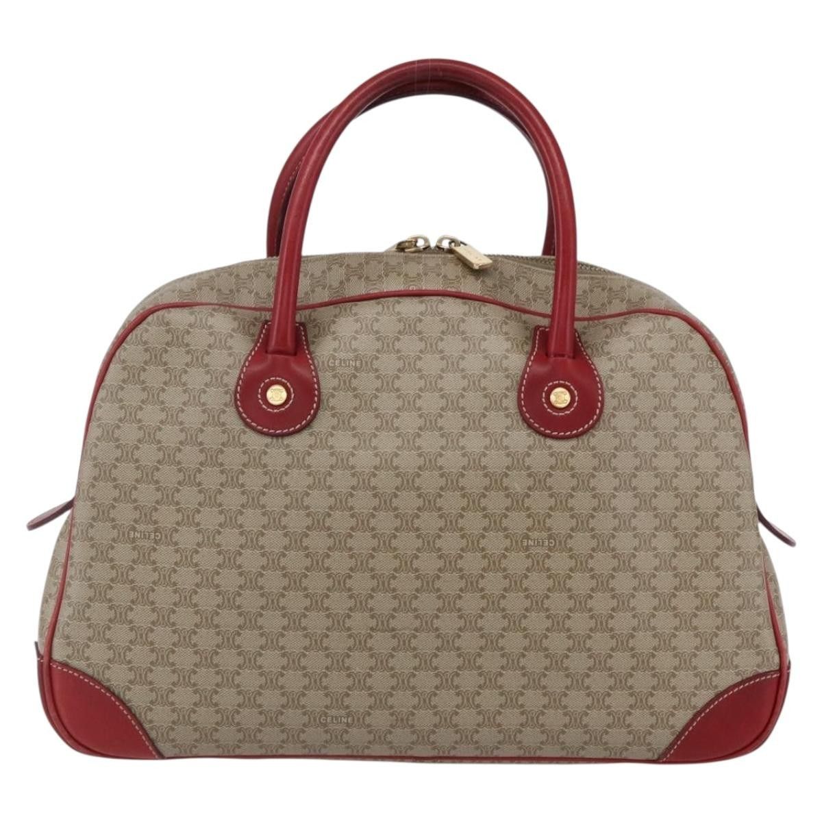 Celine Celine Vintage Macadam Handbag Canvas and Leather Size ONE SIZE - 18 Thumbnail