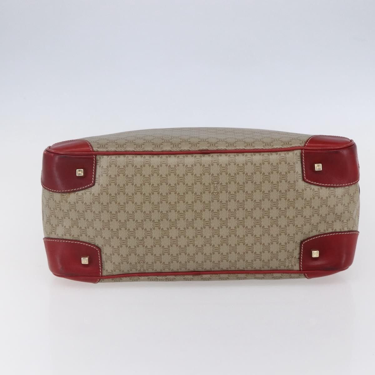 Celine Celine Vintage Macadam Handbag Canvas and Leather Size ONE SIZE - 15 Thumbnail