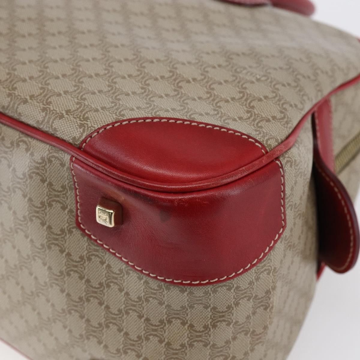 Celine Celine Vintage Macadam Handbag Canvas and Leather Size ONE SIZE - 11 Thumbnail
