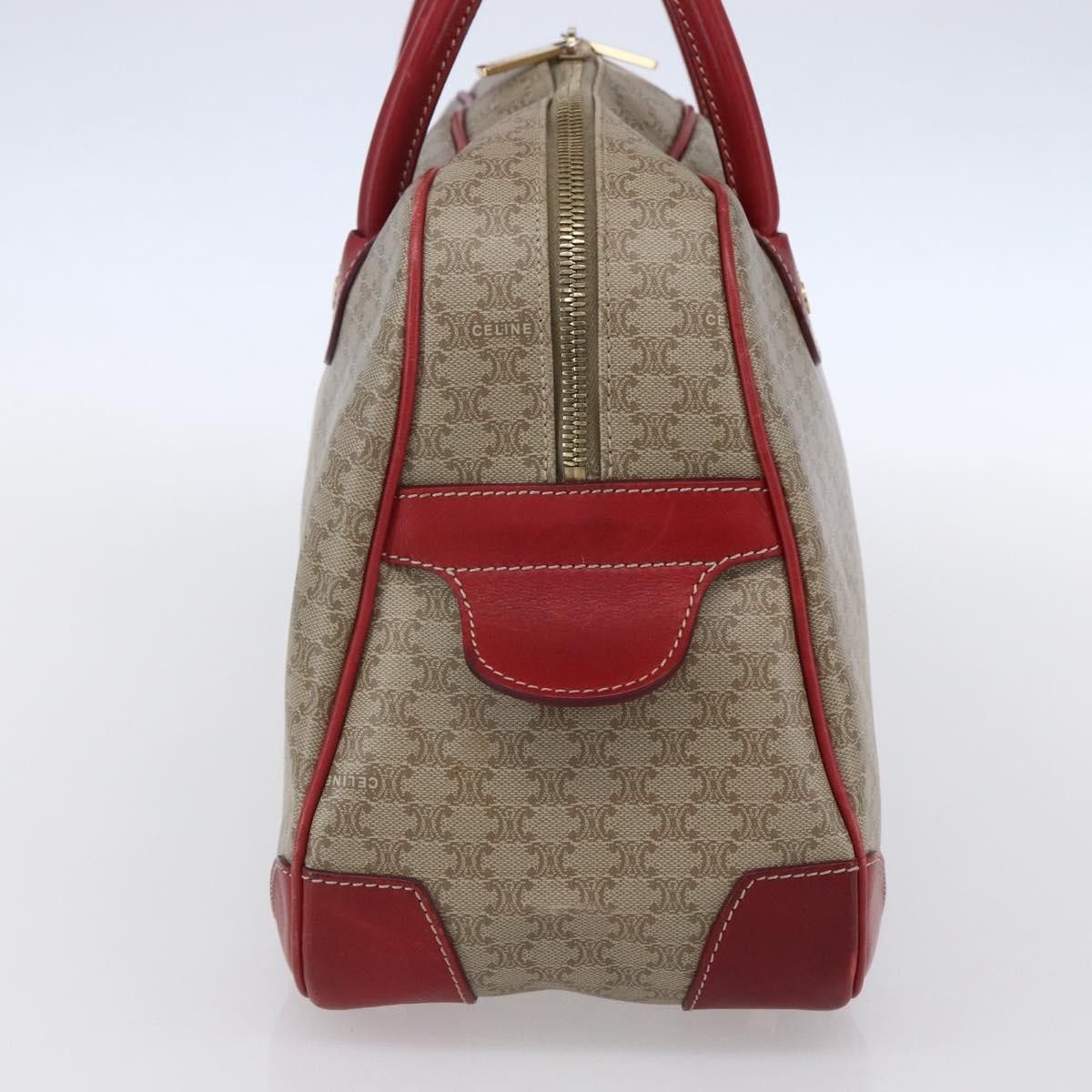 Celine Celine Vintage Macadam Handbag Canvas and Leather Size ONE SIZE - 3 Thumbnail