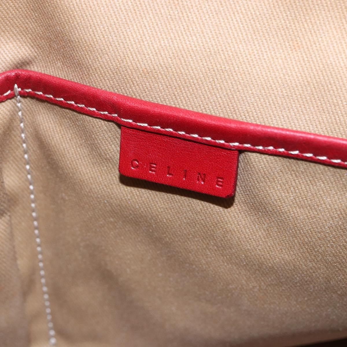 Celine Celine Vintage Macadam Handbag Canvas and Leather Size ONE SIZE - 6 Thumbnail