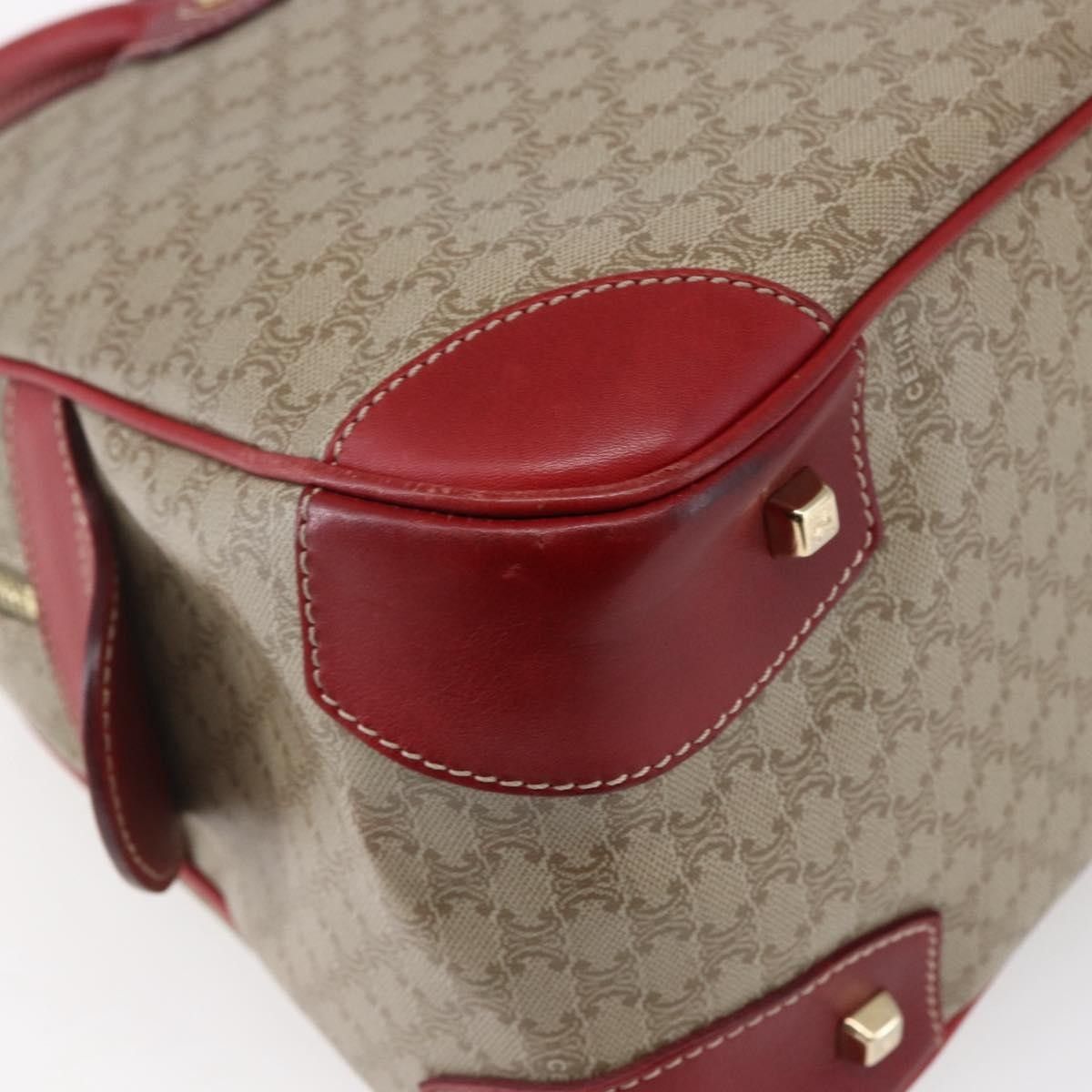 Celine Celine Vintage Macadam Handbag Canvas and Leather Size ONE SIZE - 12 Thumbnail