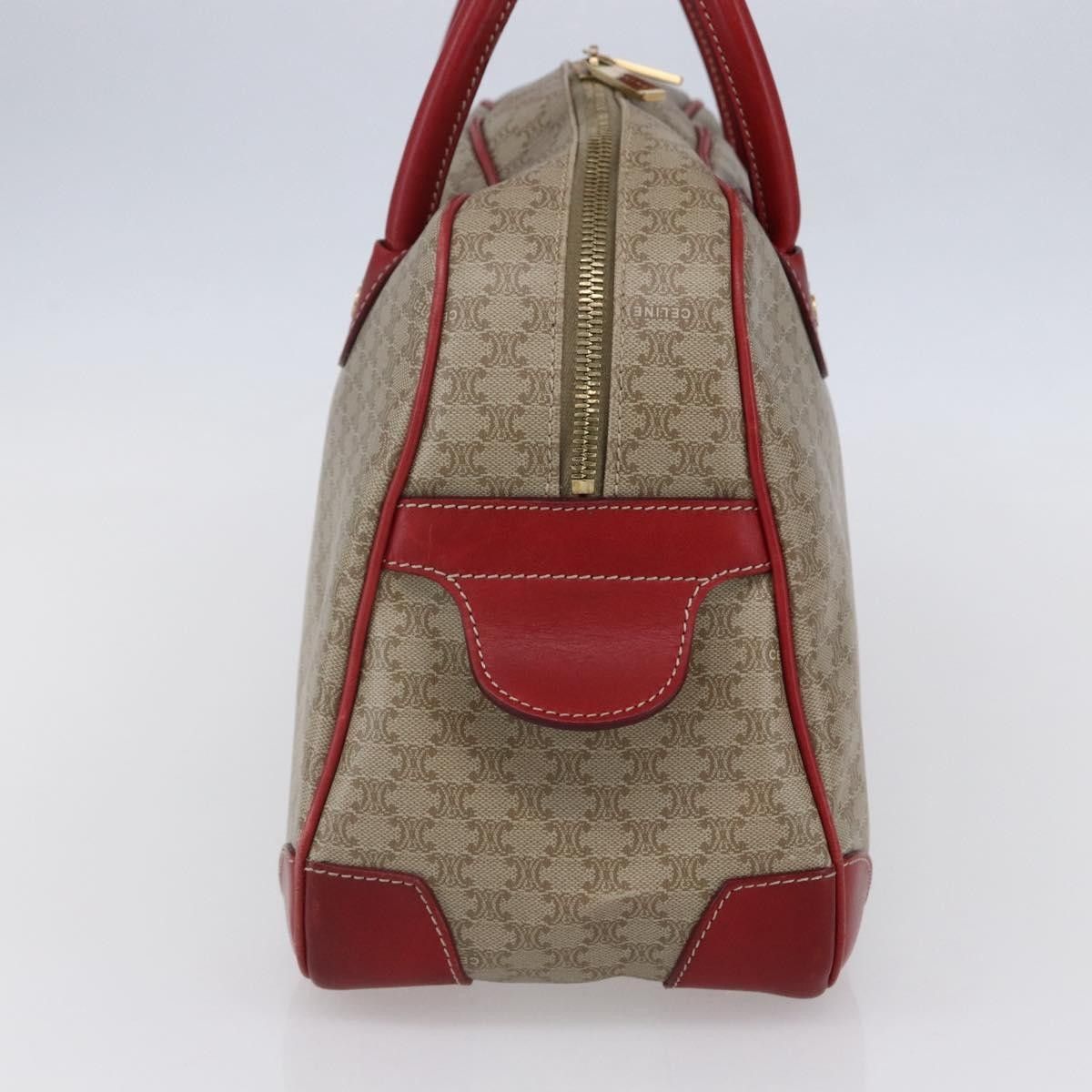 Celine Celine Vintage Macadam Handbag Canvas and Leather Size ONE SIZE - 4 Thumbnail