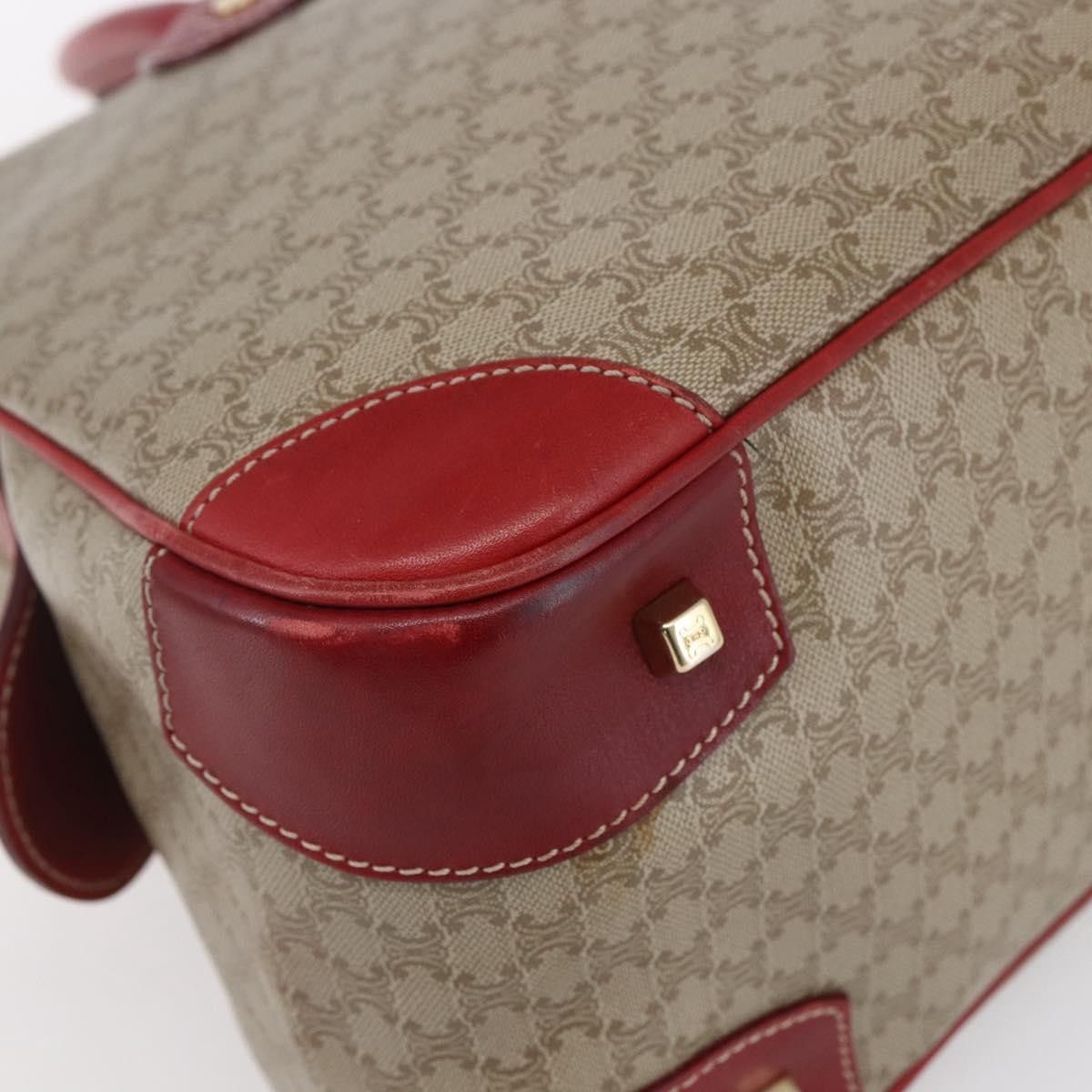Celine Celine Vintage Macadam Handbag Canvas and Leather Size ONE SIZE - 10 Thumbnail