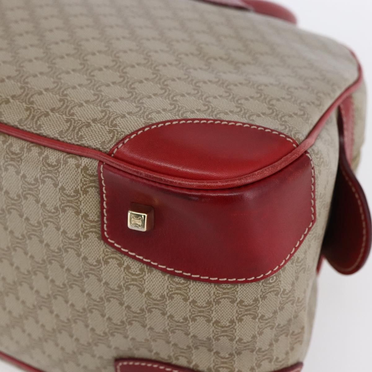 Celine Celine Vintage Macadam Handbag Canvas and Leather Size ONE SIZE - 9 Thumbnail