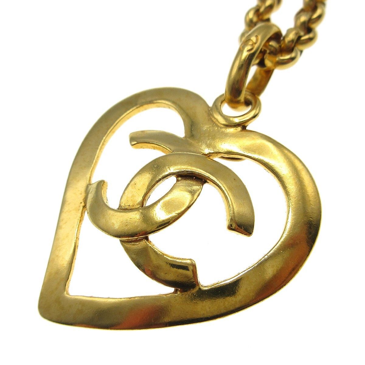 Chanel Chanel CC Heart Pendant Metal Size ONE SIZE - 2 Thumbnail