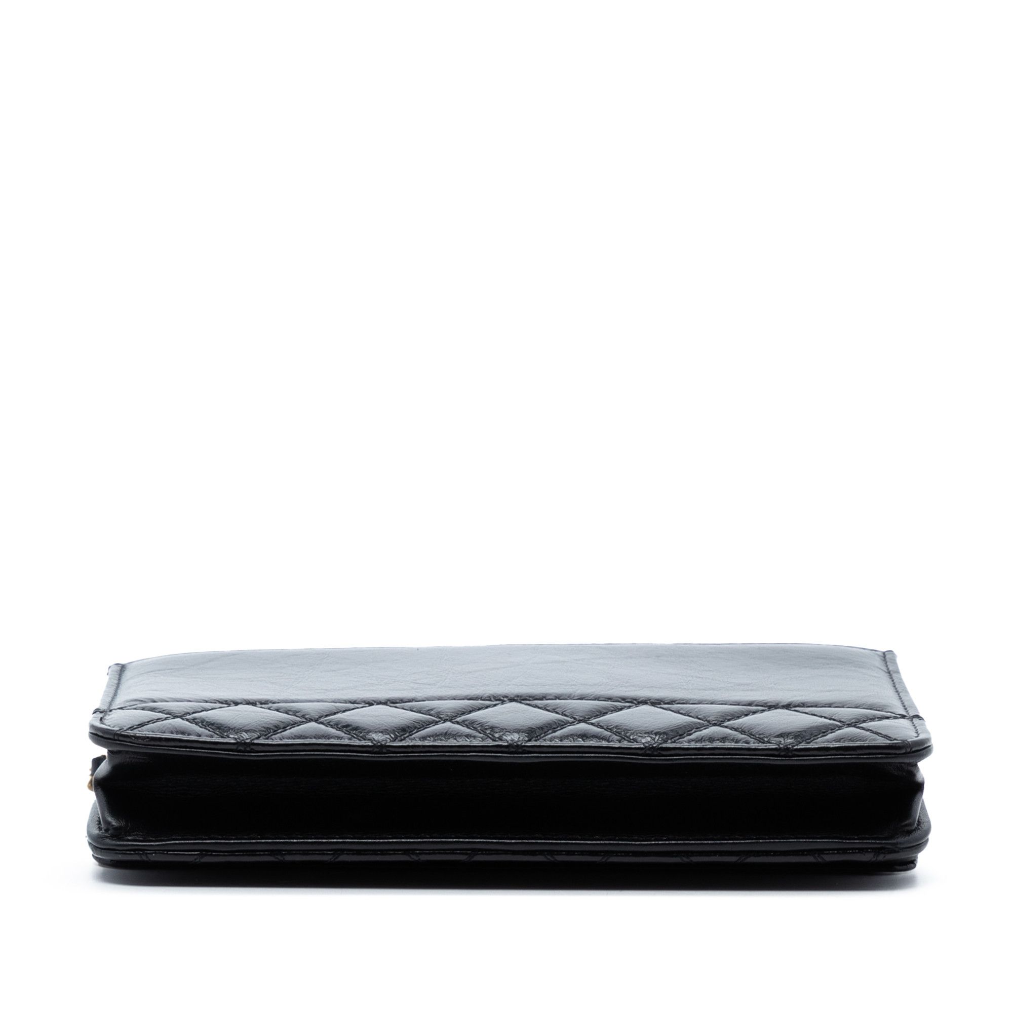 Chanel Chanel CC Shiny Aged Calfskin Wallet On Chain Size ONE SIZE - 3 Thumbnail