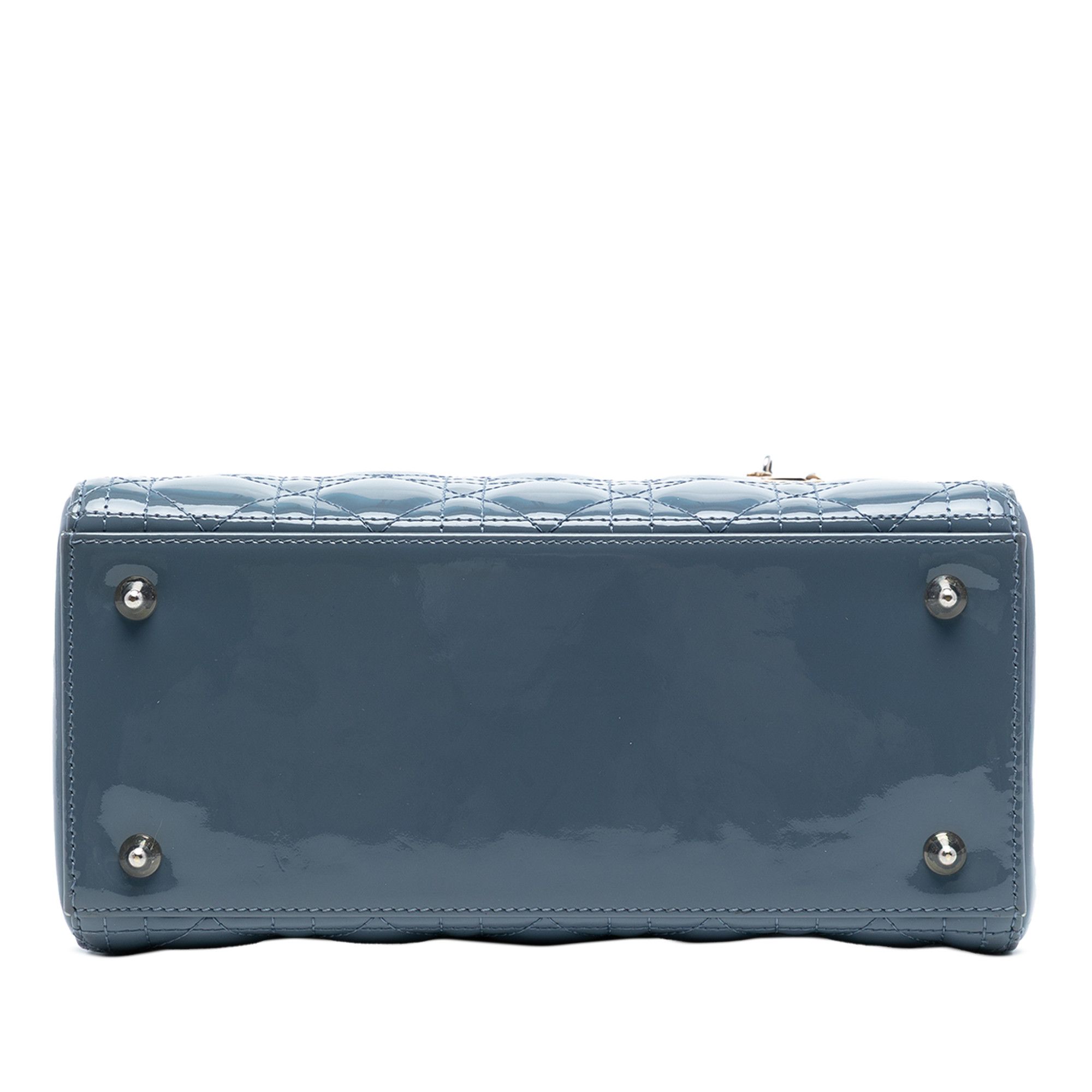 Dior Medium Patent Cannage Lady Dior