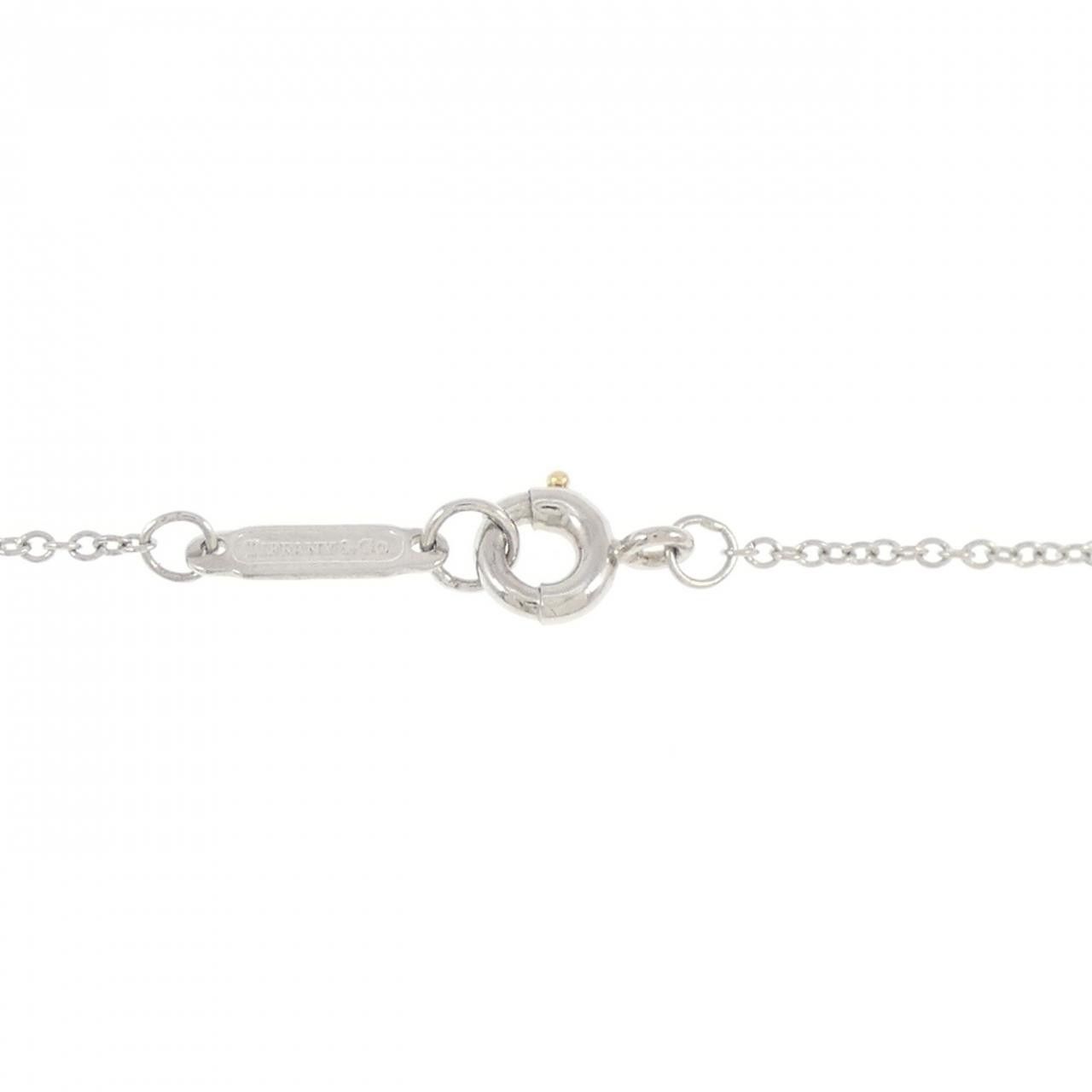 Tiffany & Co. Tiffany & Co. Tiffany 4 Bezel Platinum Necklace Metal Necklace 275460 DUTY FREE for USA Size ONE SIZE - 5 Thumbnail