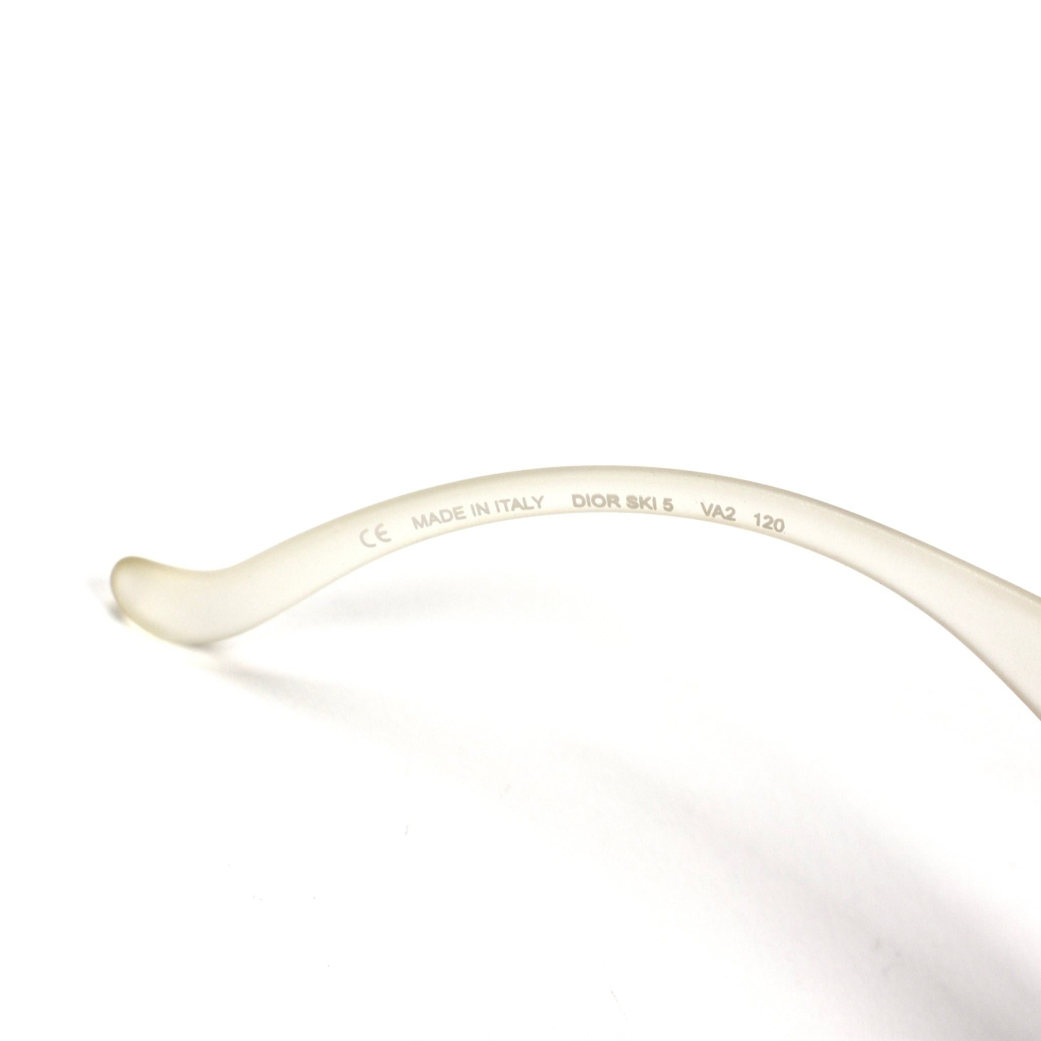 Dior × John Galliano DIOR SKI 5 Vintage Shield Sunglasses John Galliano Y2K Size ONE SIZE - 13 Thumbnail