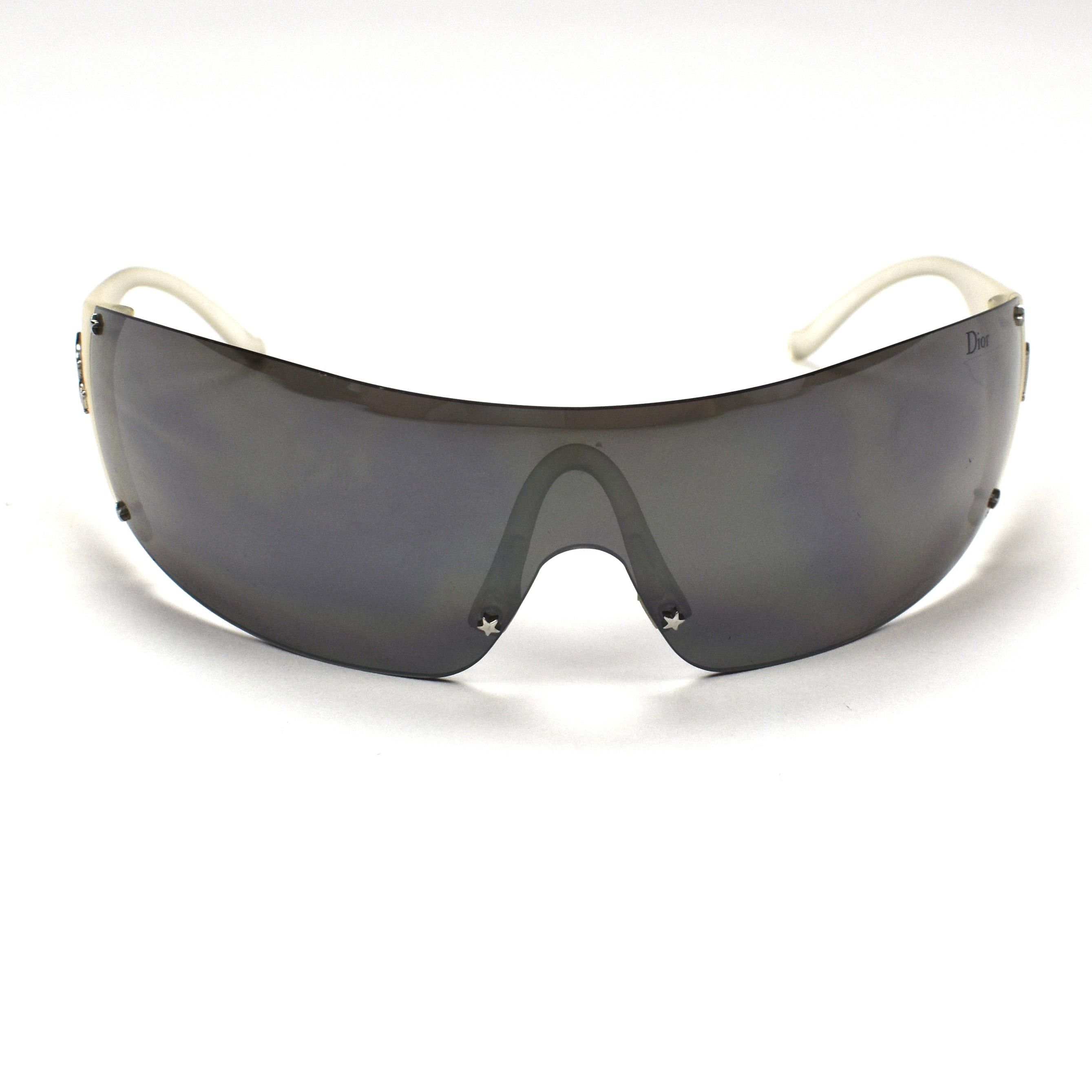 Dior × John Galliano DIOR SKI 5 Vintage Shield Sunglasses John Galliano Y2K Size ONE SIZE - 3 Thumbnail