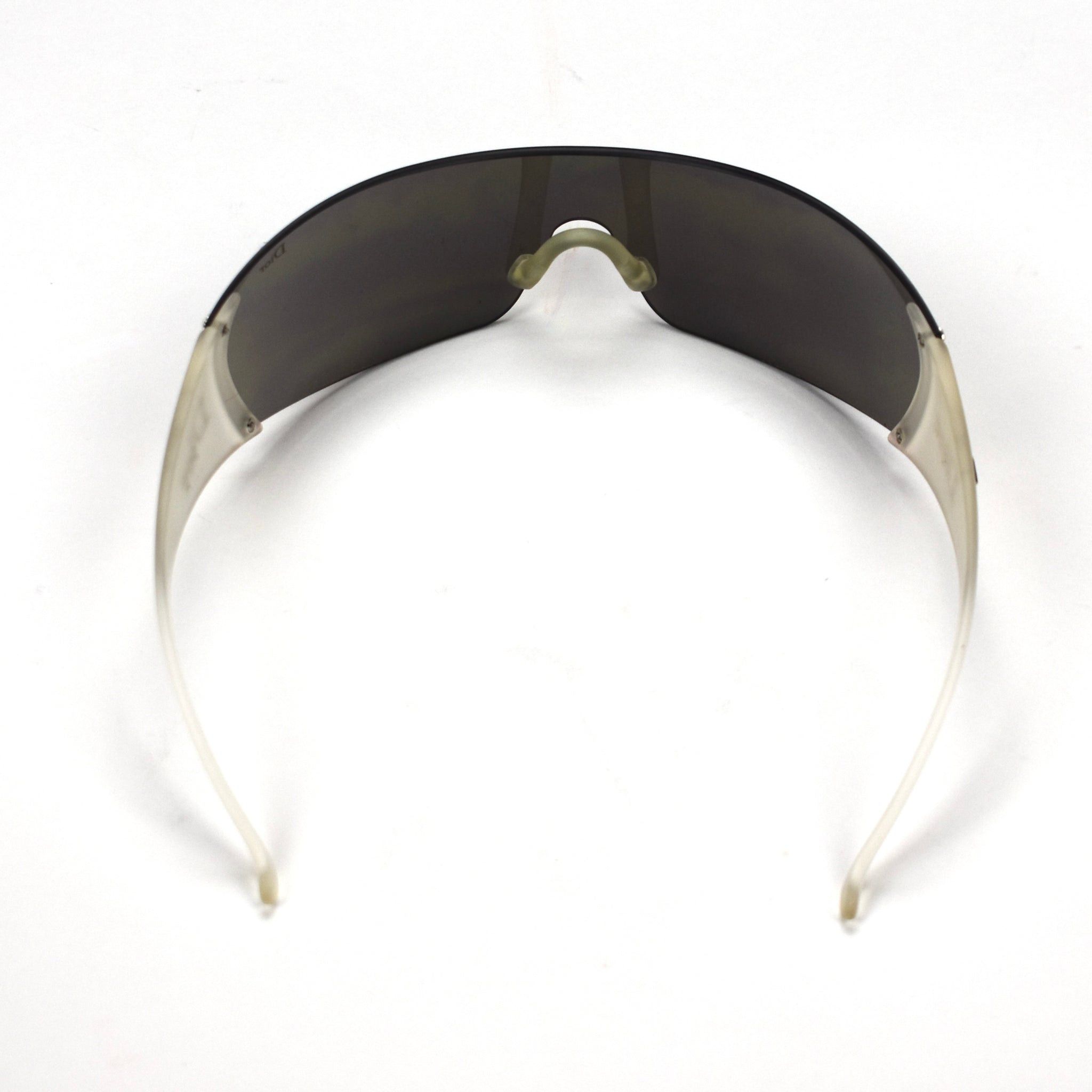 Dior × John Galliano DIOR SKI 5 Vintage Shield Sunglasses John Galliano Y2K Size ONE SIZE - 8 Thumbnail
