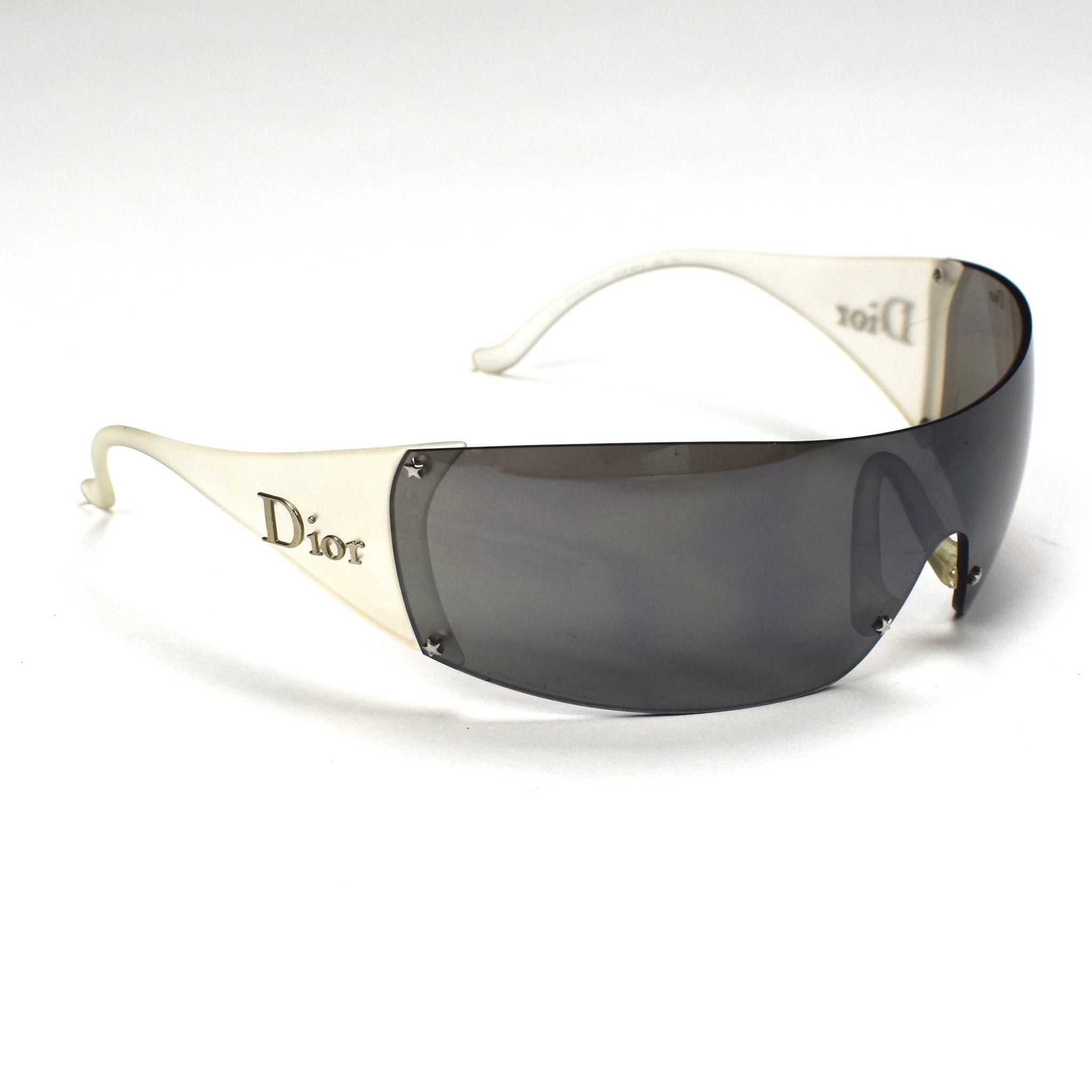 Dior × John Galliano DIOR SKI 5 Vintage Shield Sunglasses John Galliano Y2K Size ONE SIZE - 4 Thumbnail