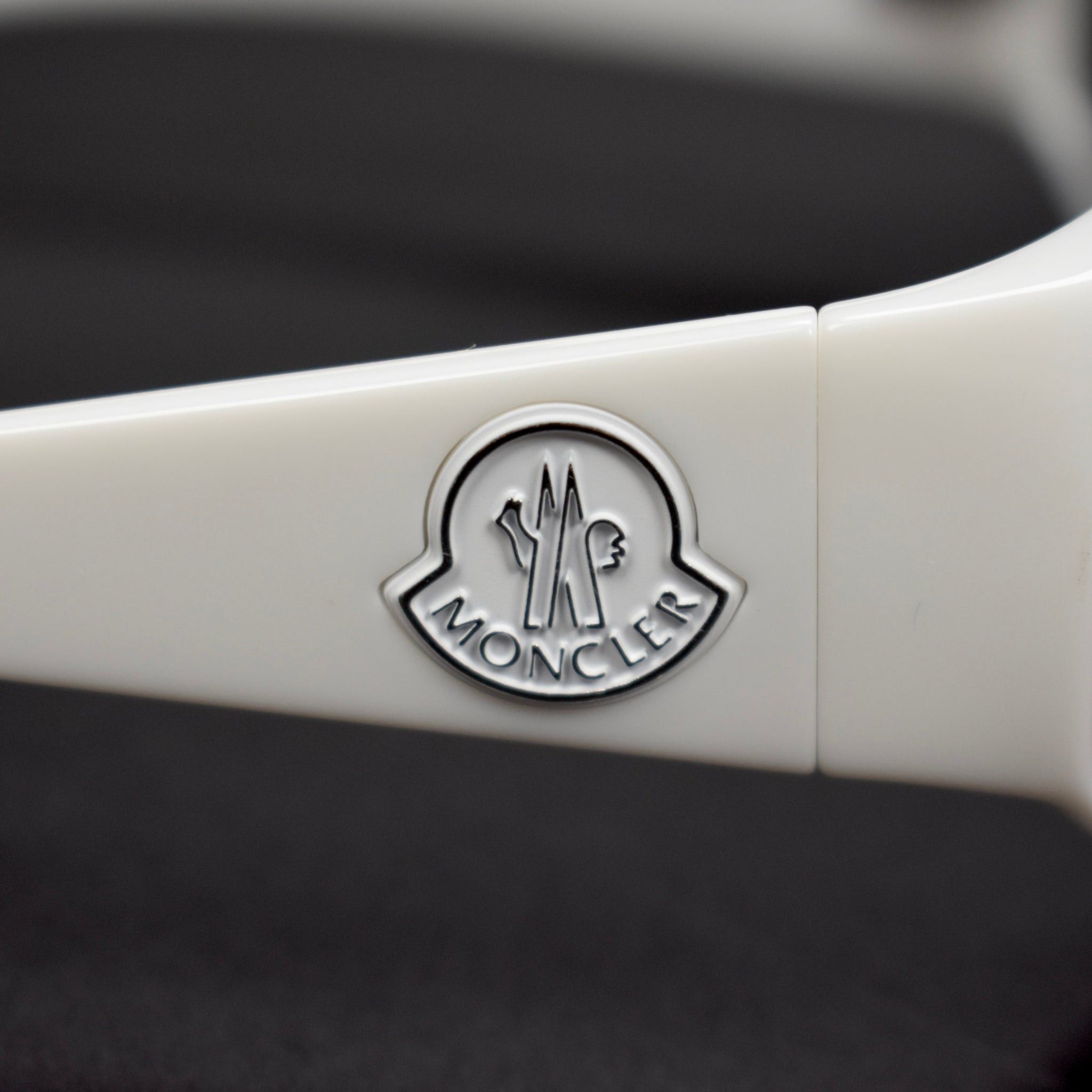 Moncler Moncler Pentagra Sport Sunglasses White Gray Mirror Size ONE SIZE - 5 Thumbnail