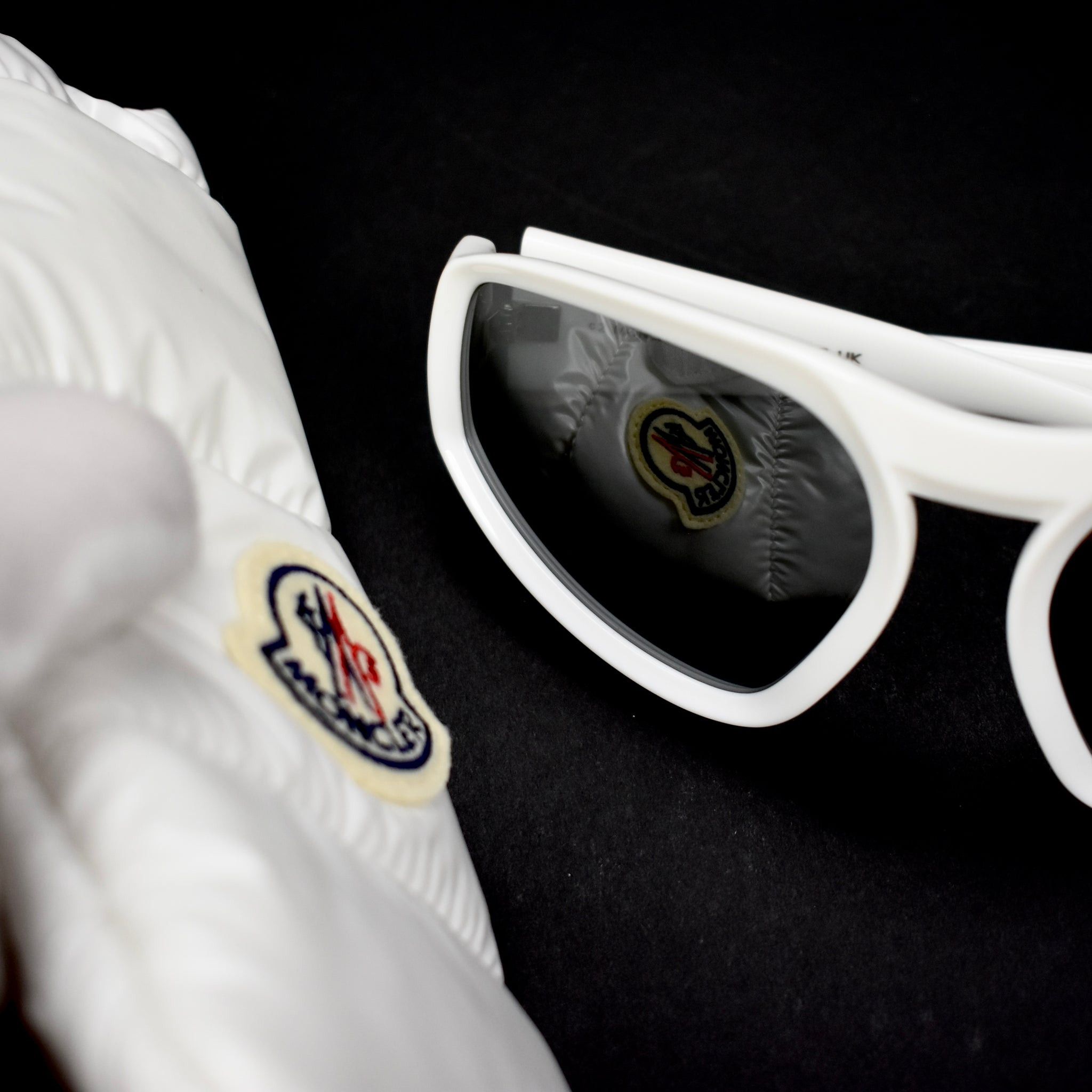 Moncler Moncler Pentagra Sport Sunglasses White Gray Mirror Size ONE SIZE - 12 Thumbnail