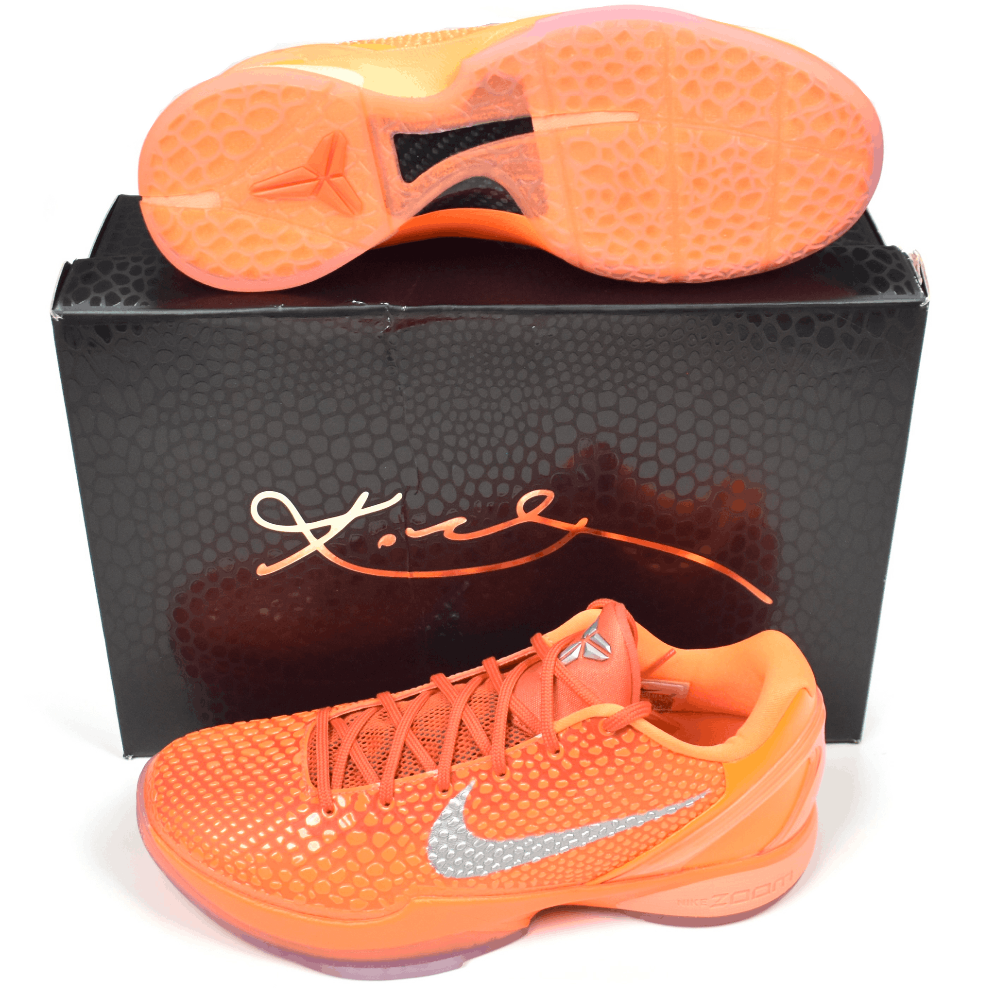 Nike Nike Kobe VI 6 Protro Total Orange Sneakers DS Size US 9.5 / EU 42-43 - 2 Thumbnail