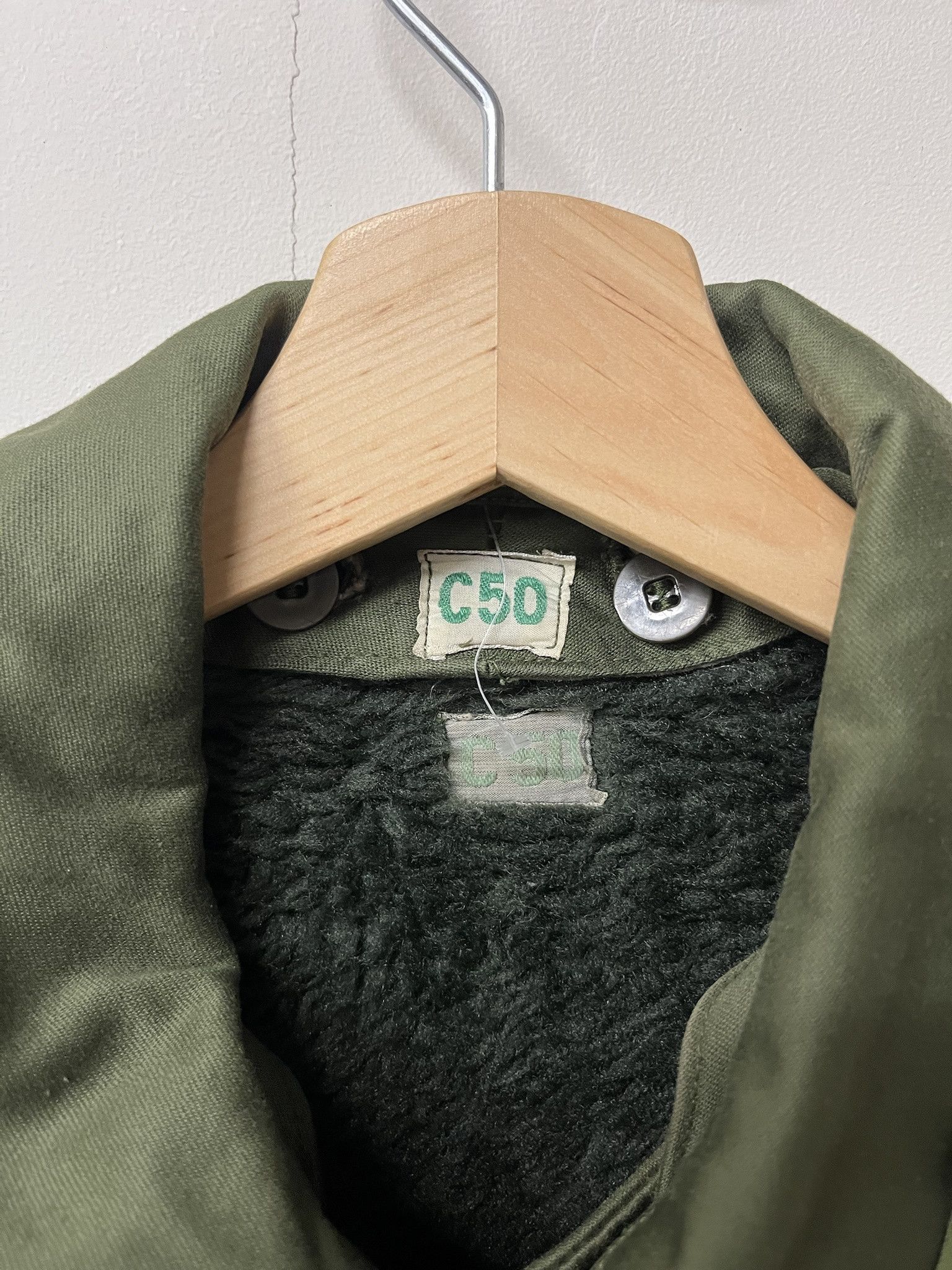 Vintage Vintrage Swiss Army Heavy Winter Coat Size US L / EU 52-54 / 3 - 2 Thumbnail