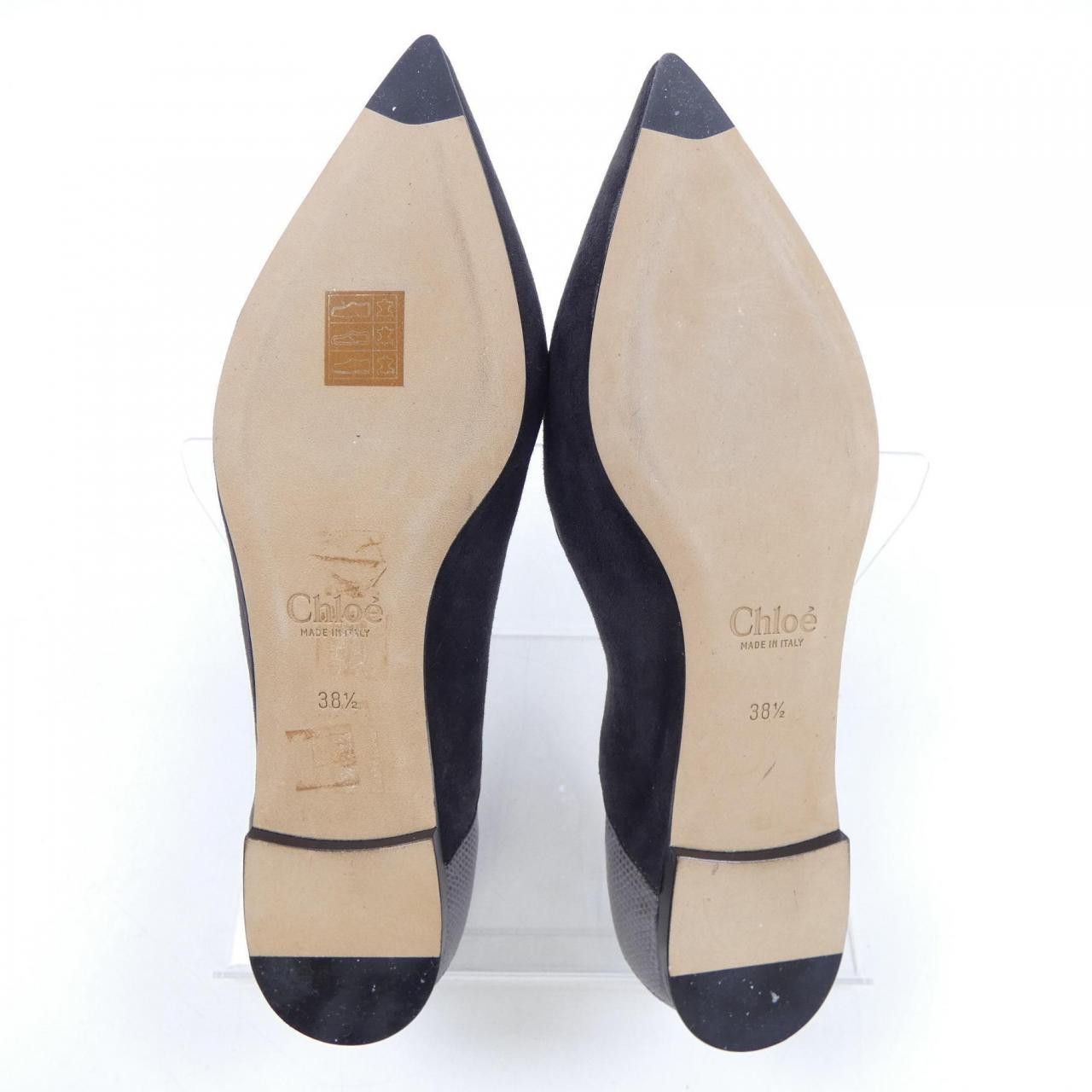 Chloe Chloe Chloe Flat Shoes Leather Shoes DUTY FREE for USA Size ONE SIZE - 4 Thumbnail