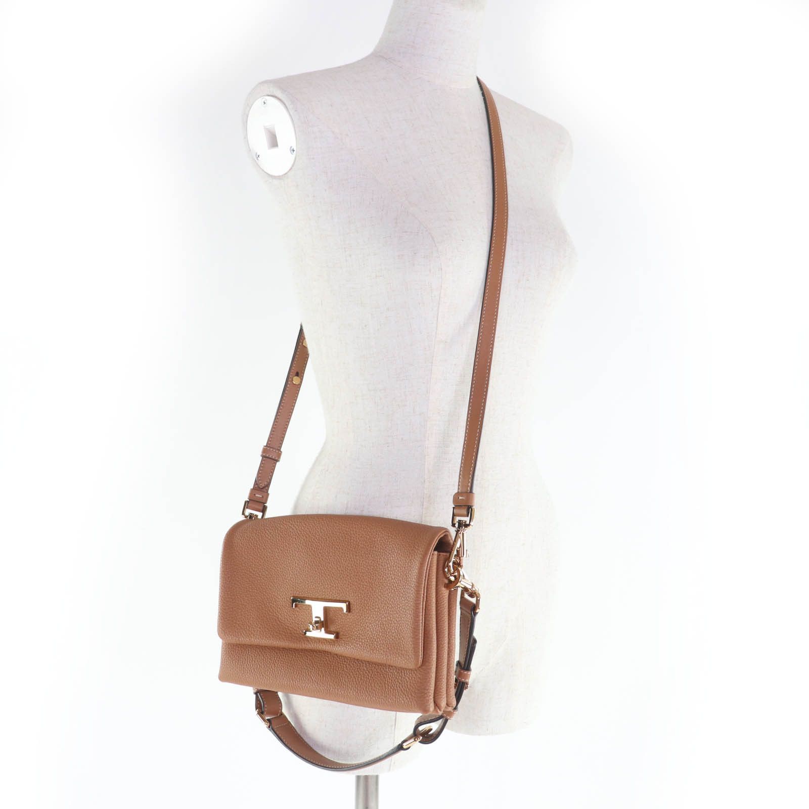 Tod's Tod's TOD’S Timeless Mini Flap Bag Leather Shoulder Bag Leather Shoulder Bag XBWTSQC0100T5ZS410 DUTY FREE for USA Size ONE SIZE - 8 Thumbnail