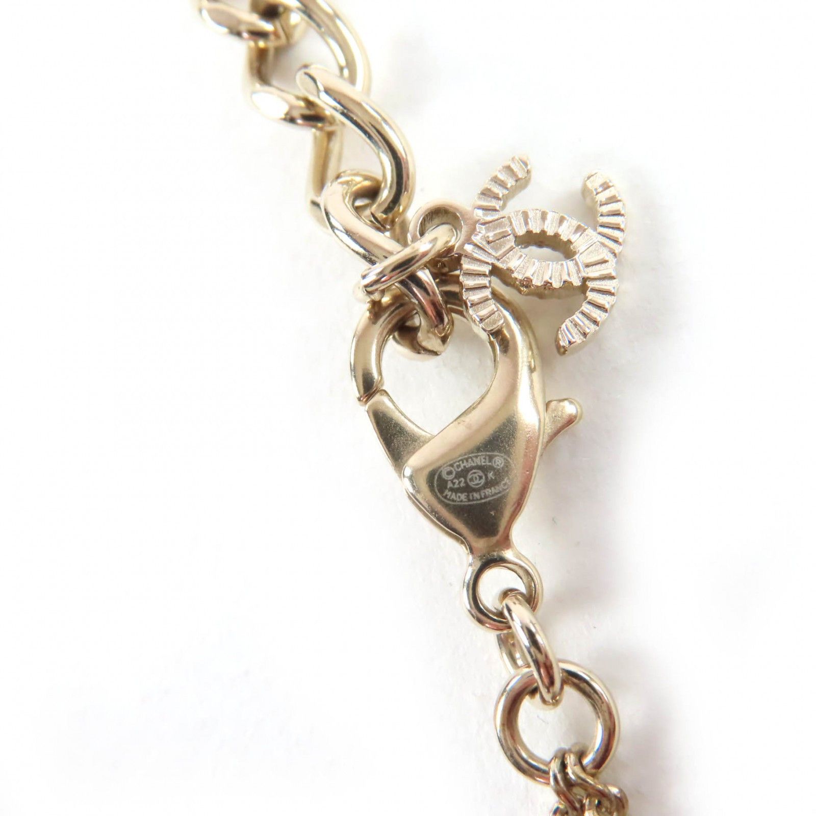 Chanel Chanel Chanel COCO Mark Necklace Metal Necklace A22K DUTY FREE for USA Size ONE SIZE - 7 Thumbnail