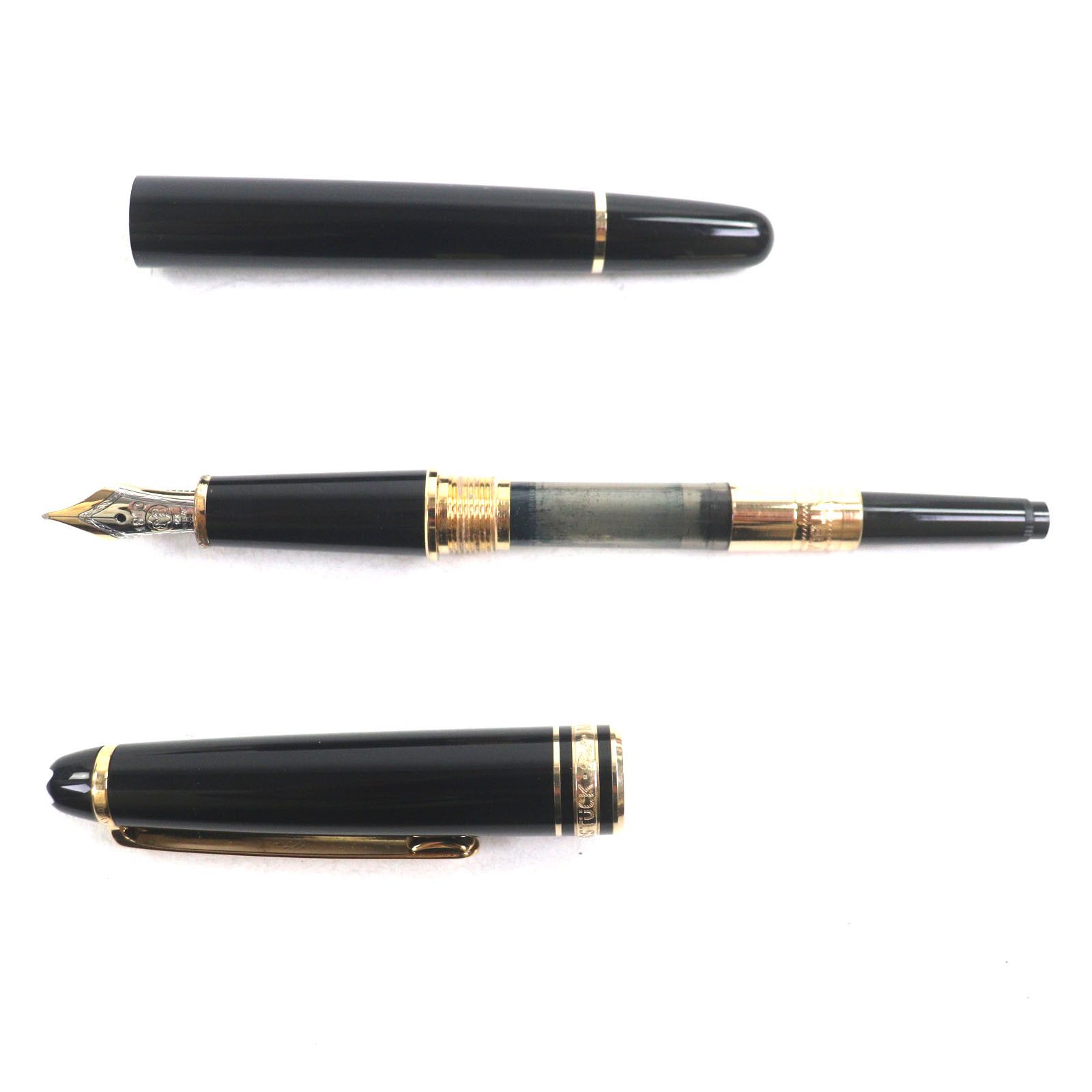 Montblanc Montblanc Montblanc Meisterstück Au585 Fountain Pen Metal Pen DUTY FREE for USA Size ONE SIZE - 3 Thumbnail