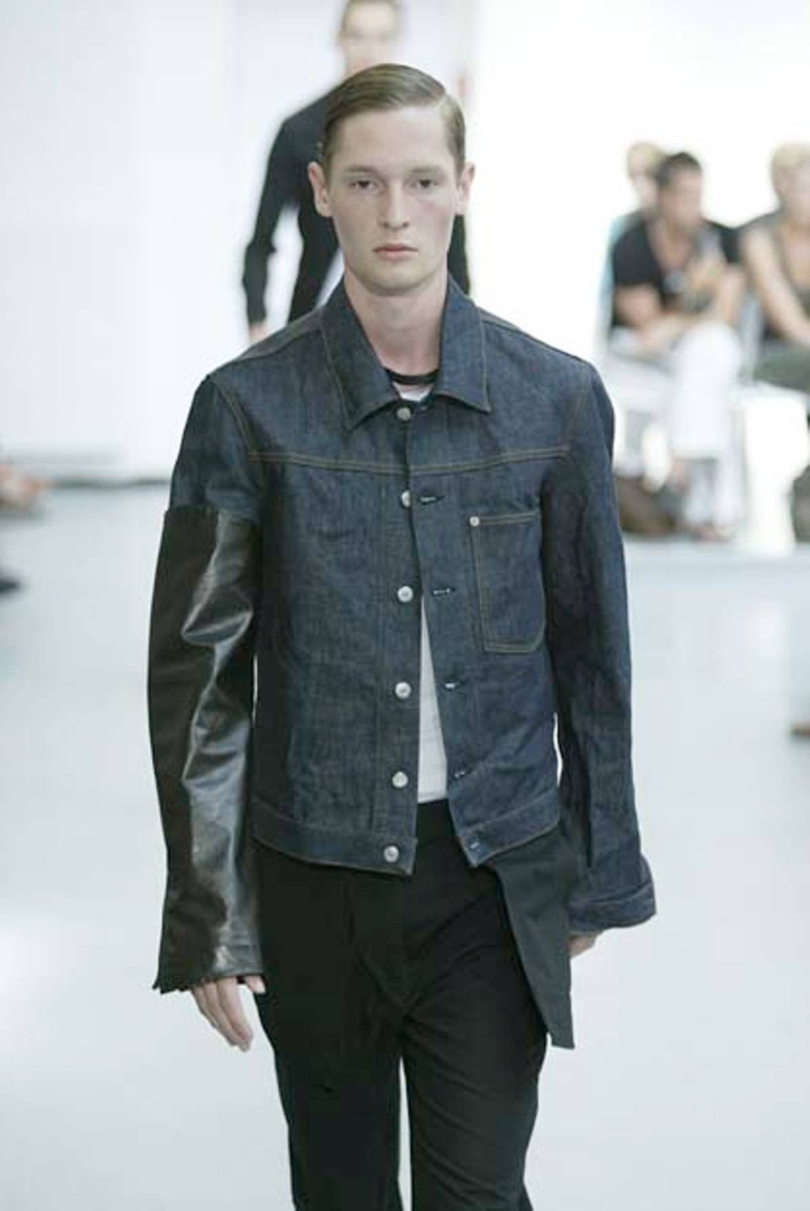 HELMUT LANG 90s 本人期 DENIM JACKET archive Helmut Lang 1990s Folded Cuff Denim Jacket | Garmentory