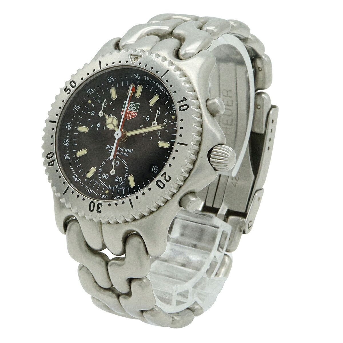 Tag Heuer TAG Heuer TAG Heuer S/el Series Stainless Steel Watch Metal Quartz S39.306 DUTY FREE for USA Size ONE SIZE - 2 Thumbnail