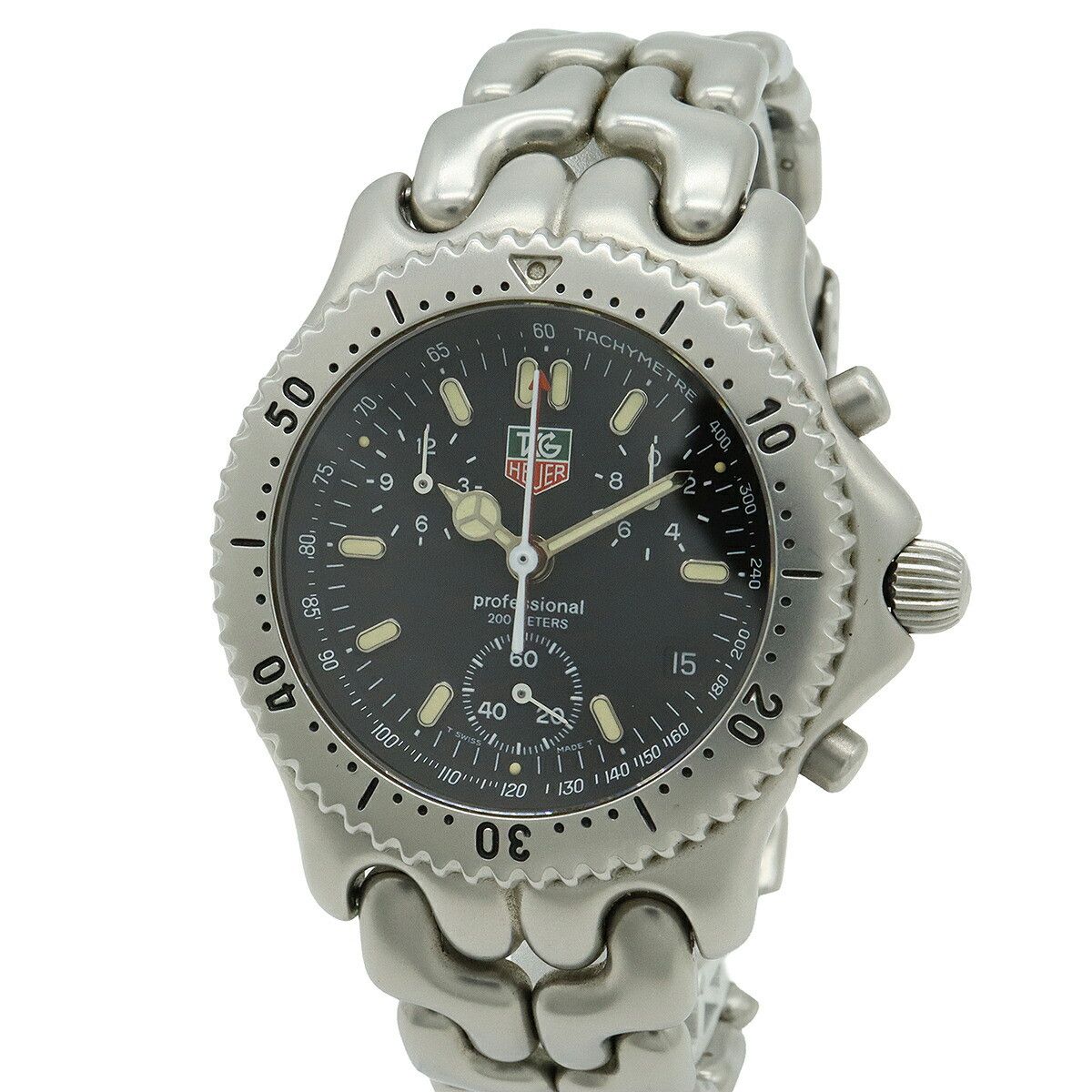 Tag Heuer TAG Heuer TAG Heuer S/el Series Stainless Steel Watch Metal Quartz S39.306 DUTY FREE for USA Size ONE SIZE - 4 Thumbnail