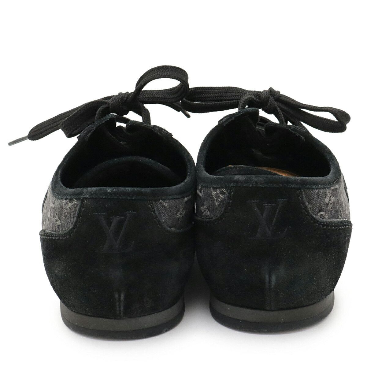 Louis Vuitton Louis Vuitton Louis Vuitton Monogram Denim Sneakers Denim Shoes DUTY FREE for USA Size ONE SIZE - 3 Thumbnail