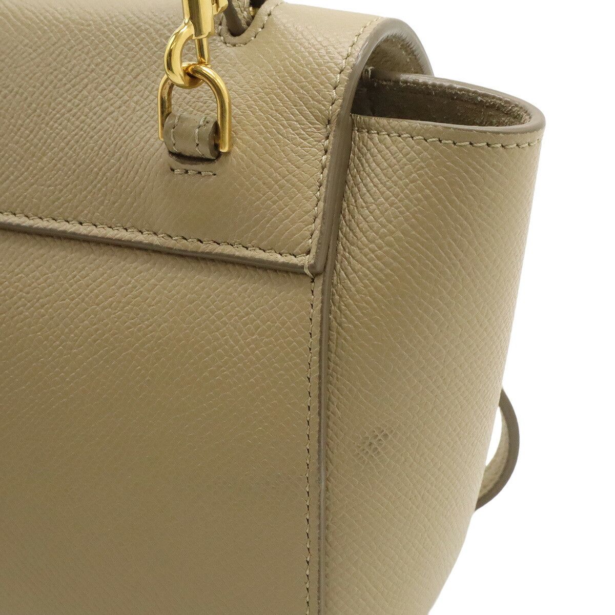 Celine Celine Belt Bag Leather 2way Bag Leather Shoulder Bag 194263 DUTY FREE for USA