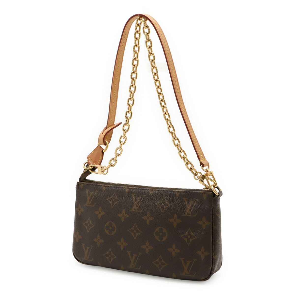 Louis Vuitton Louis Vuitton Louis Vuitton Pochette Accessoires Monogram 2way Bag Canvas Shoulder Bag M82766 DUTY FREE for USA Size ONE SIZE - 2 Thumbnail