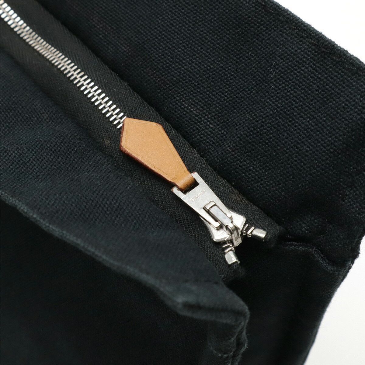 Hermes Hermes Hermes Herbag Canvas Leather 2way Clutch Bag Canvas Clutch Bag DUTY FREE for USA Size ONE SIZE - 4 Thumbnail