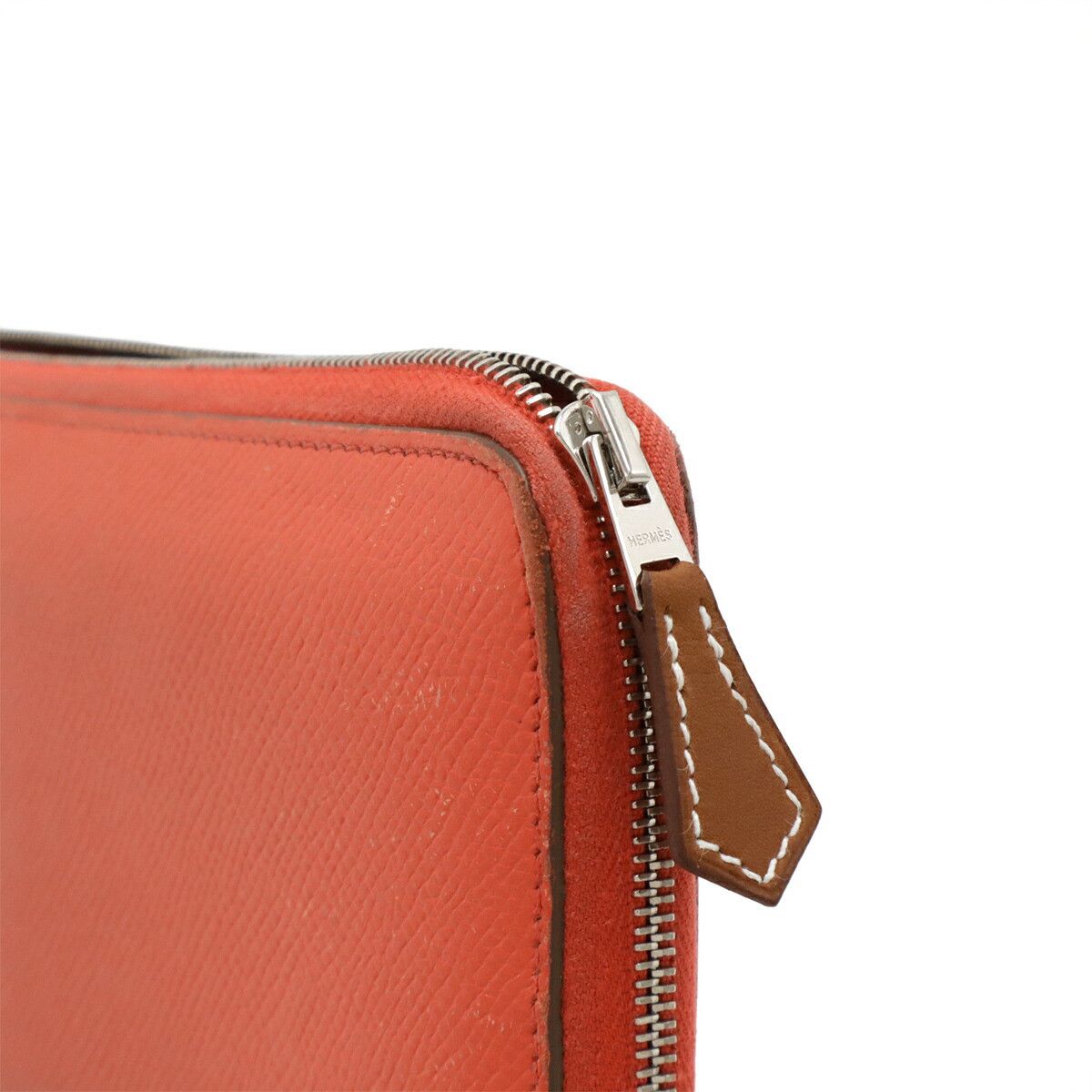 Hermes Hermes Hermes Azap Long Silk'in Epsom Leather Long Wallet Leather Long Wallet Stamp Q (2013) DUTY FREE for USA Size ONE SIZE - 4 Thumbnail