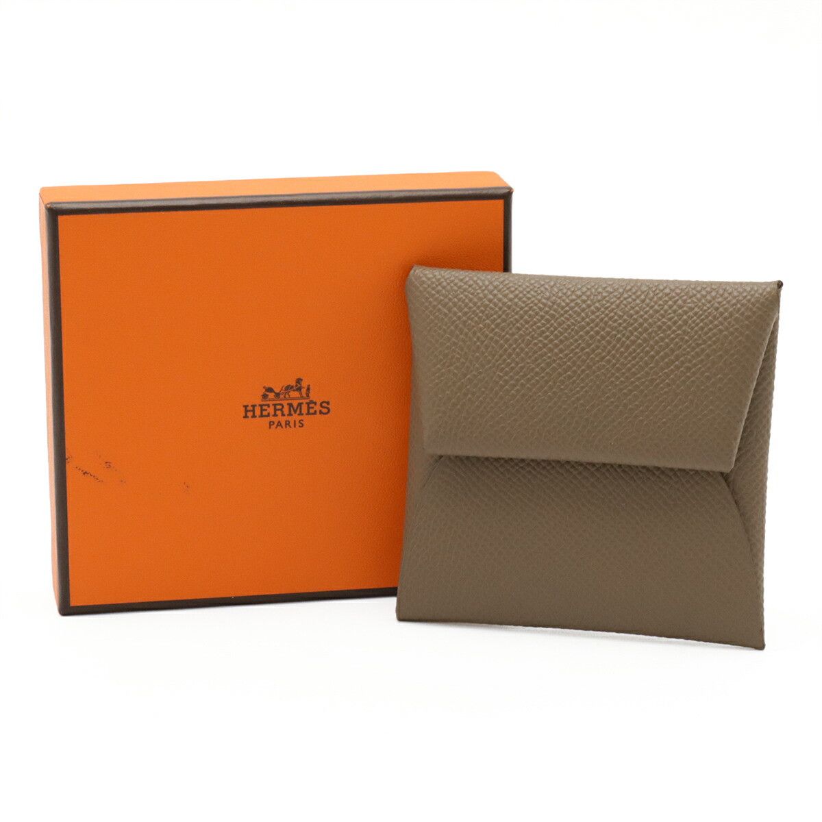Hermes Hermes Hermès Bastia Veau Epsom Coin Purse Leather Coin Case Stamp Z (2021) DUTY FREE for USA Size ONE SIZE - 6 Thumbnail
